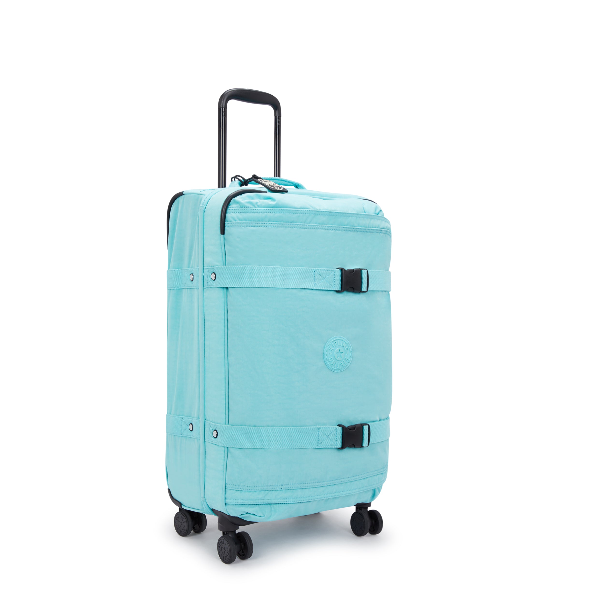 Kipling-Spontaneous M-Medium Wheeled Luggage-Deepest Aqua-I6918-T6E