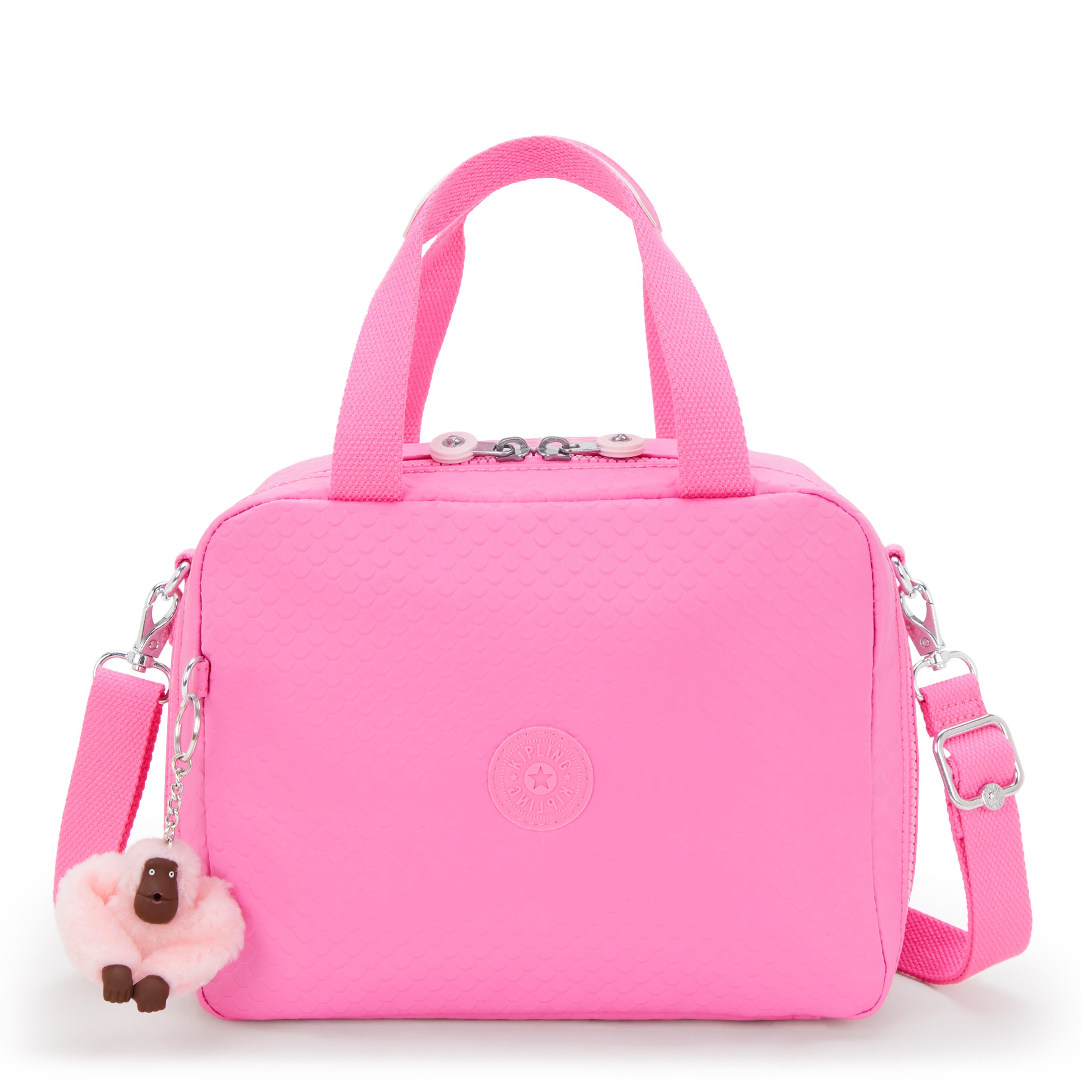 Kipling Miyo Pink Mermaid Em Large lunchbag with trolley sleeve I6952-56J
