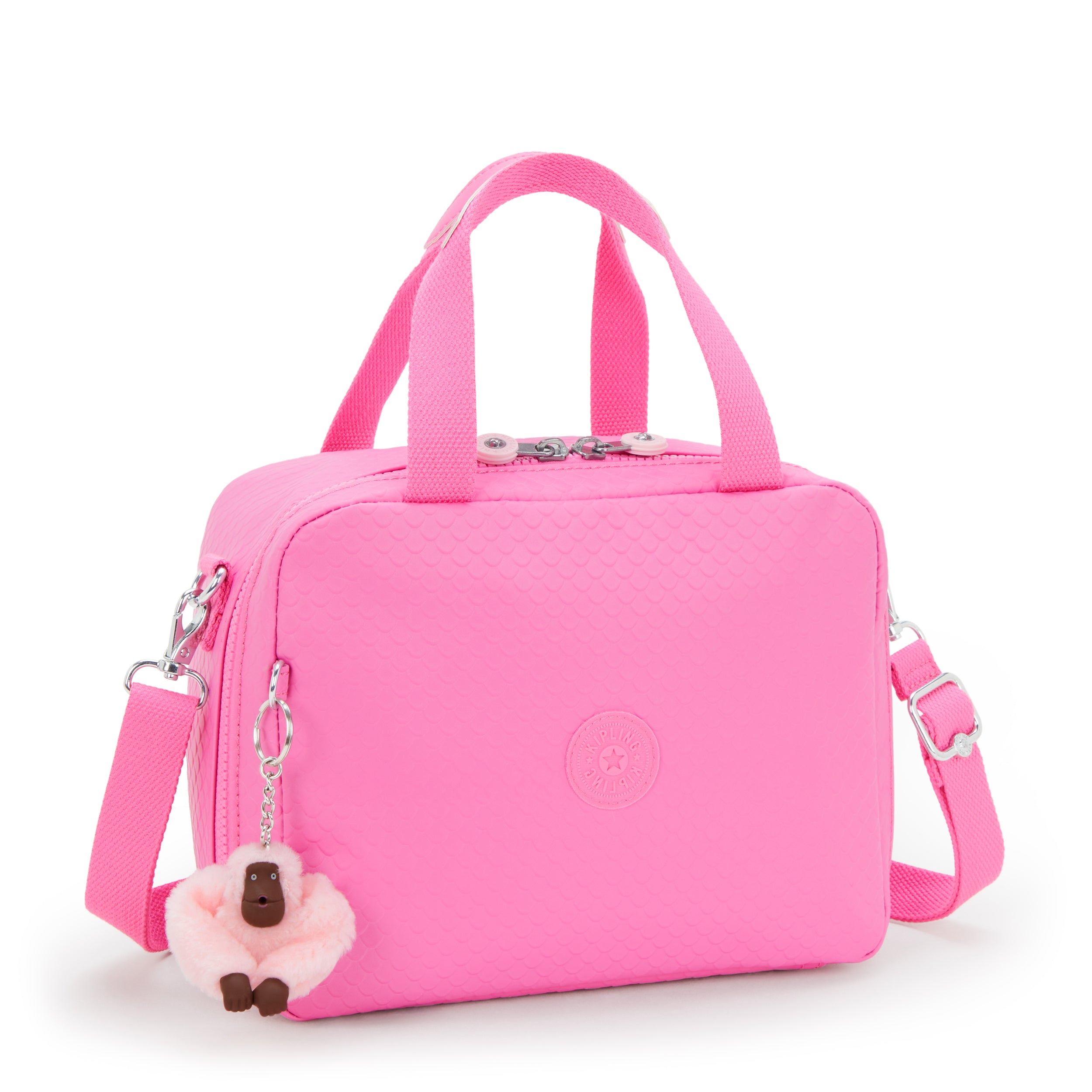 Kipling Miyo Pink Mermaid Em Large lunchbag with trolley sleeve I6952-56J