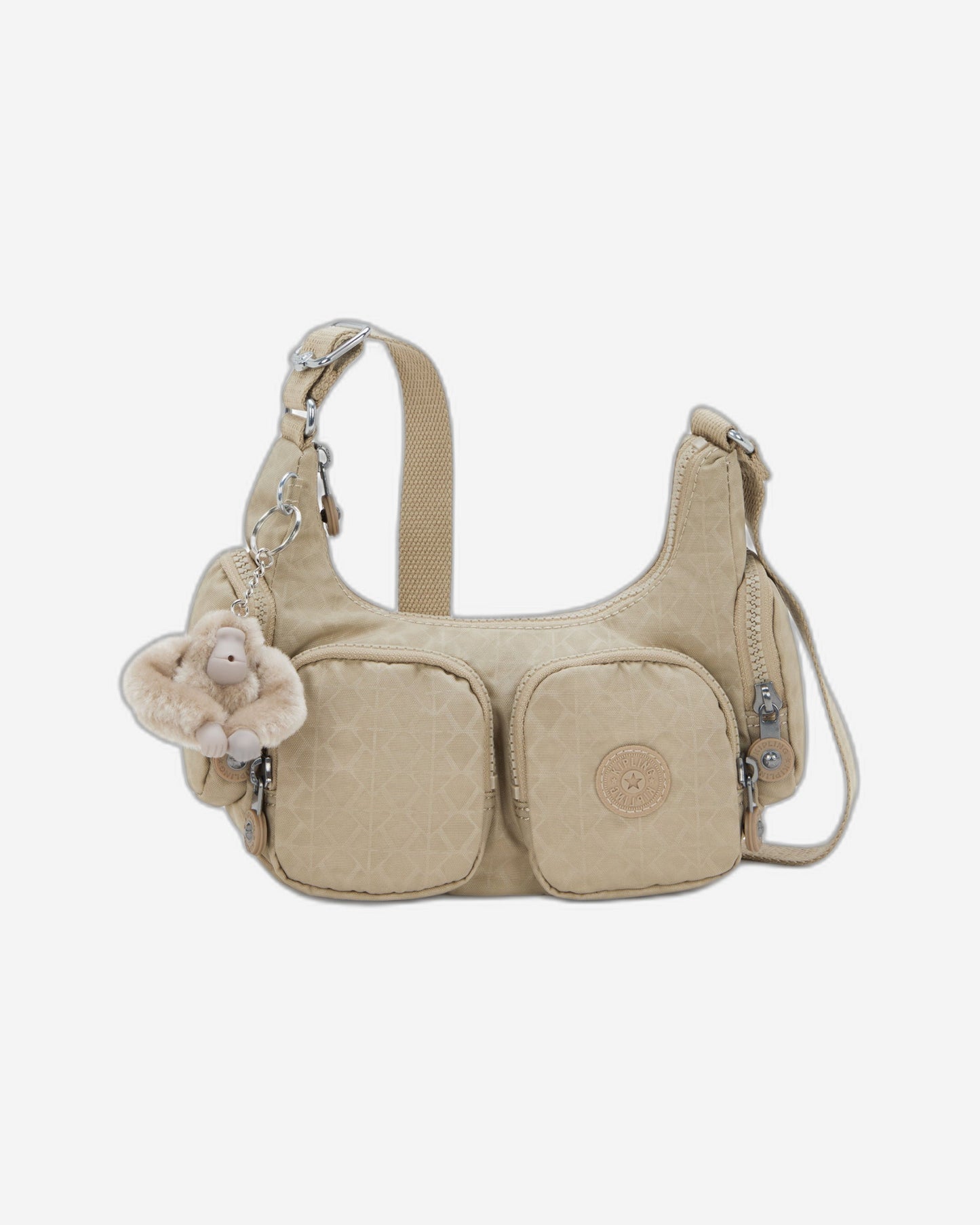 Kipling Rikka Mini Sign Beige Emb Small Crossbody I7005-96A