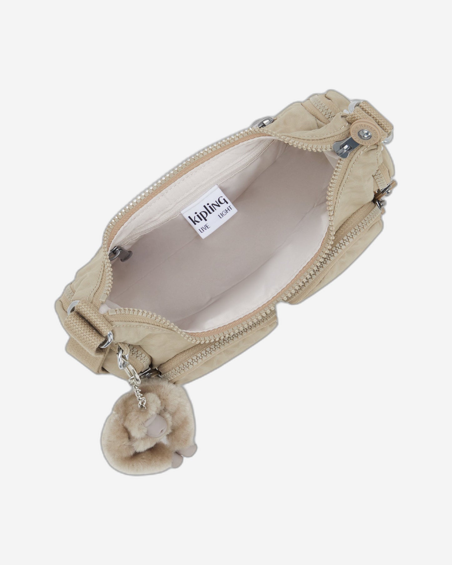 Kipling Rikka Mini Sign Beige Emb Small Crossbody I7005-96A