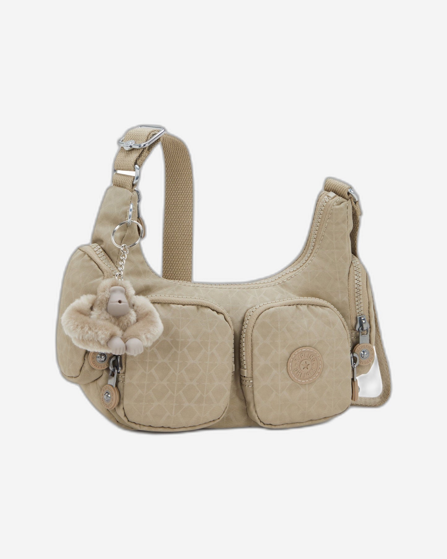 Kipling Rikka Mini Sign Beige Emb Small Crossbody I7005-96A