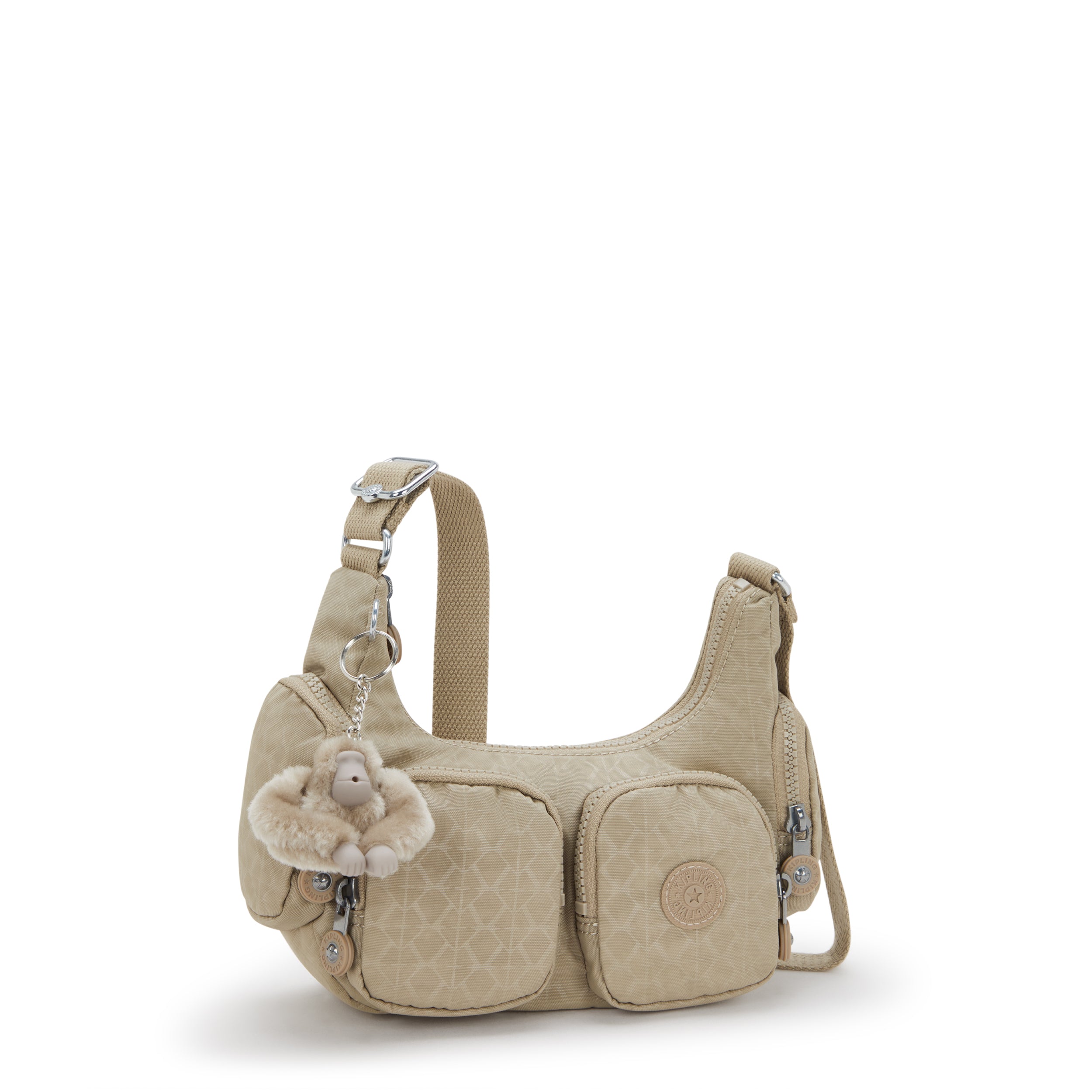 Kipling Rikka Mini Sign Beige Emb Small Crossbody I7005-96A