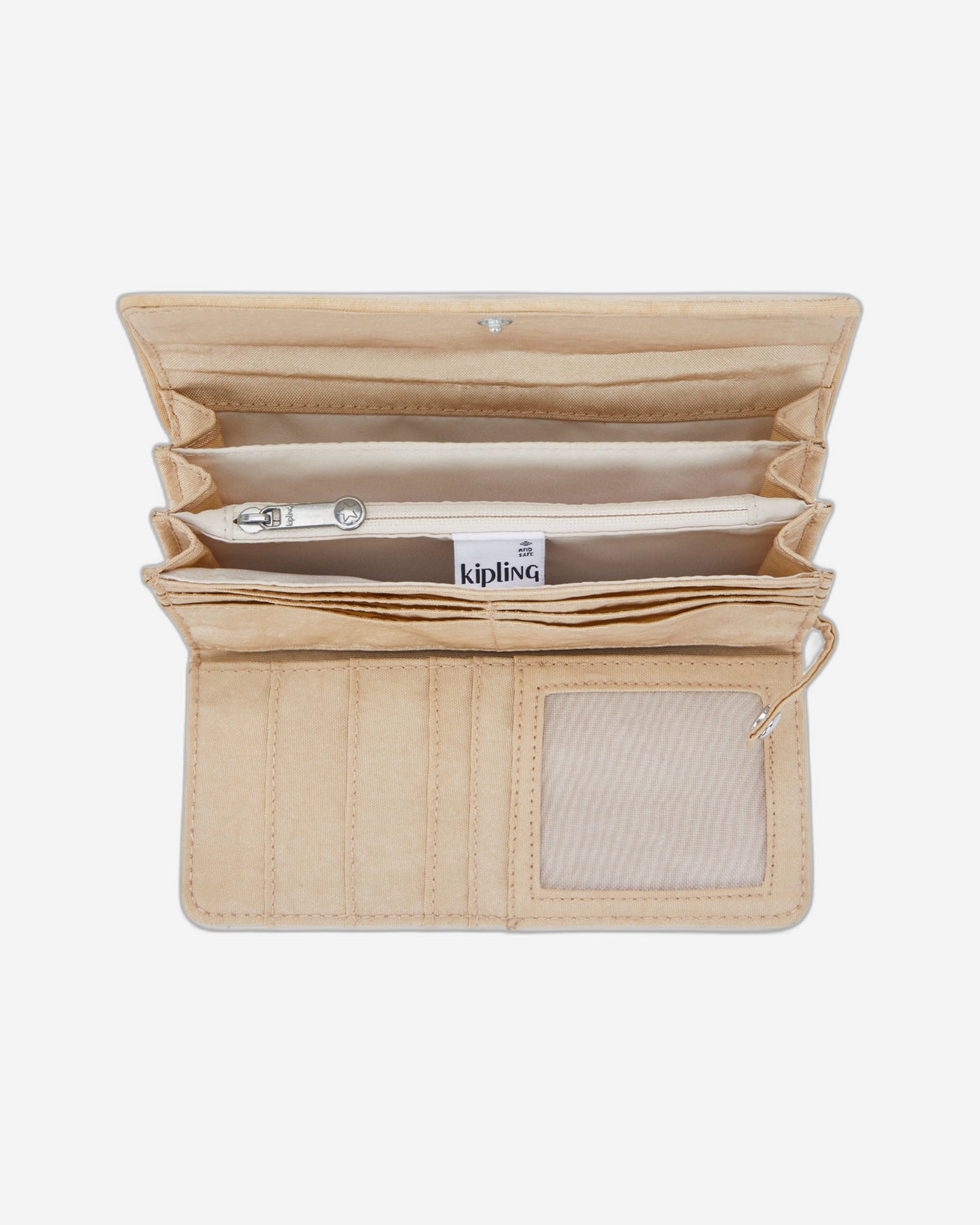 Kipling Money Land Sparkled Beige Large wallet I7015-5DV