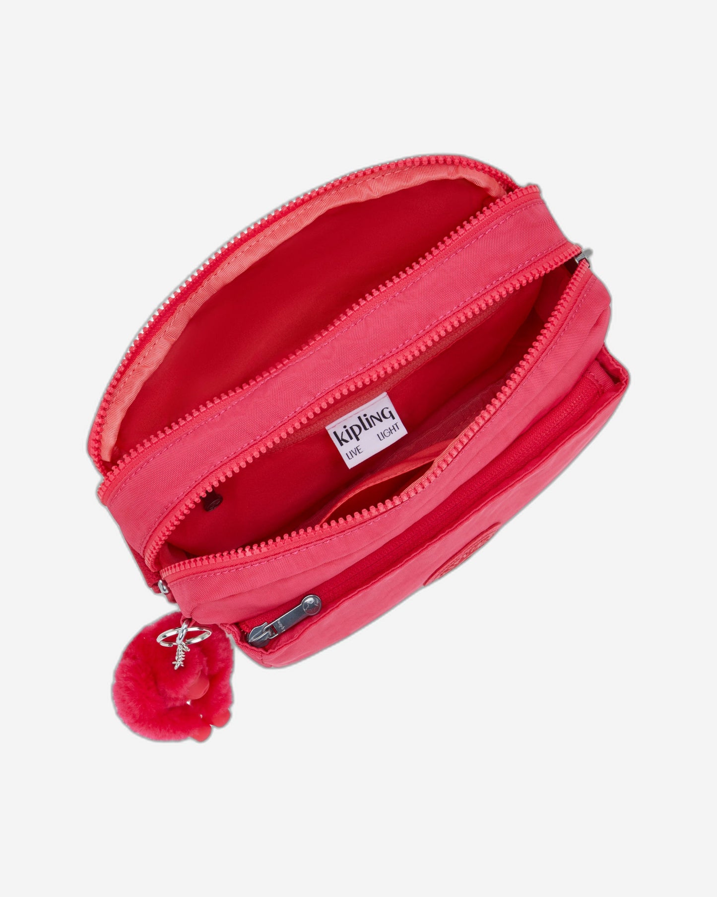 Kipling Abanu M Resort Pink Medium Crossbody I7076-1BN