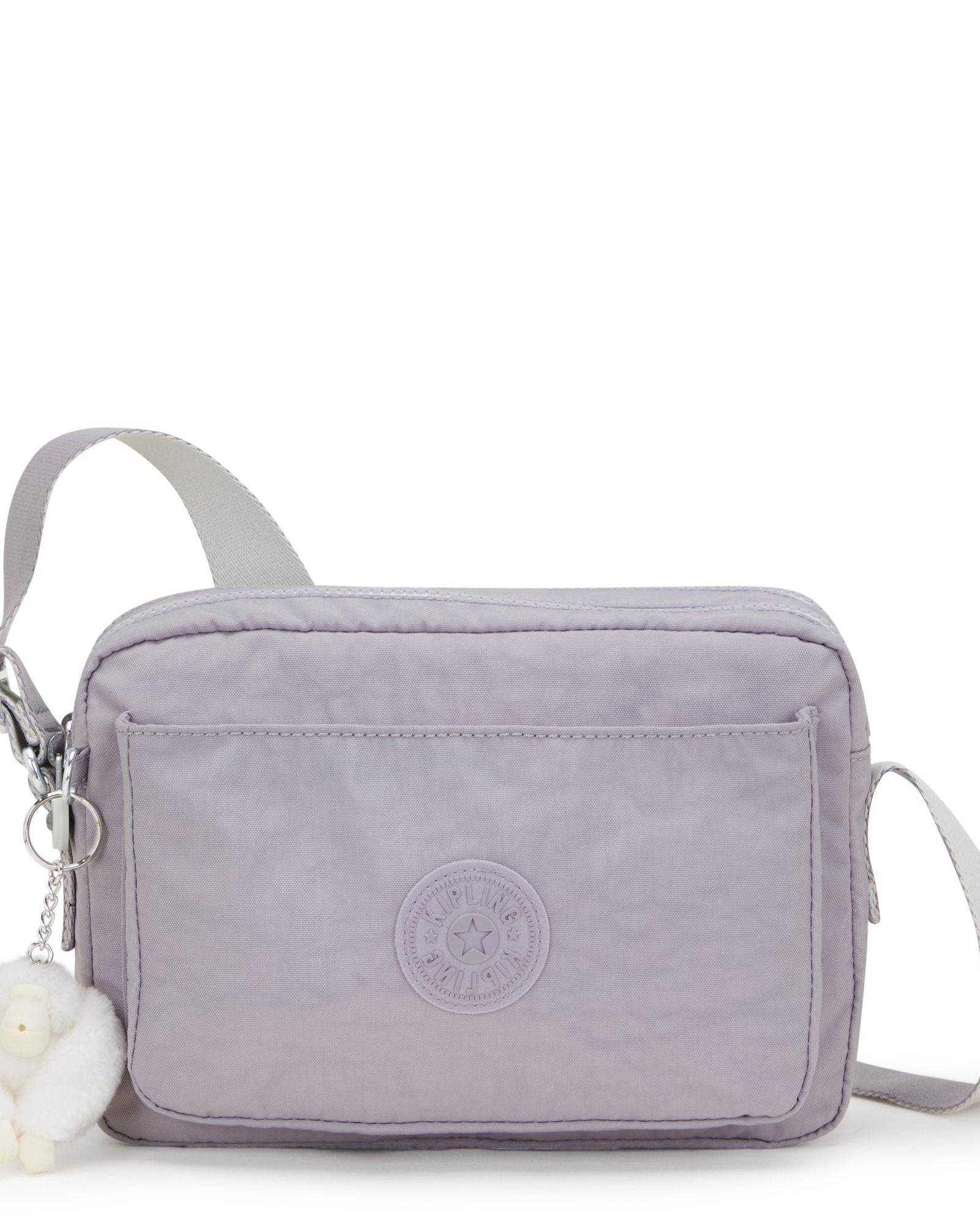 Kipling Abanu M Tender Grey Medium Crossbody Bag C2I7076-1FB
