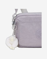 Kipling Abanu M Tender Grey Medium Crossbody Bag C2I7076-1FB
