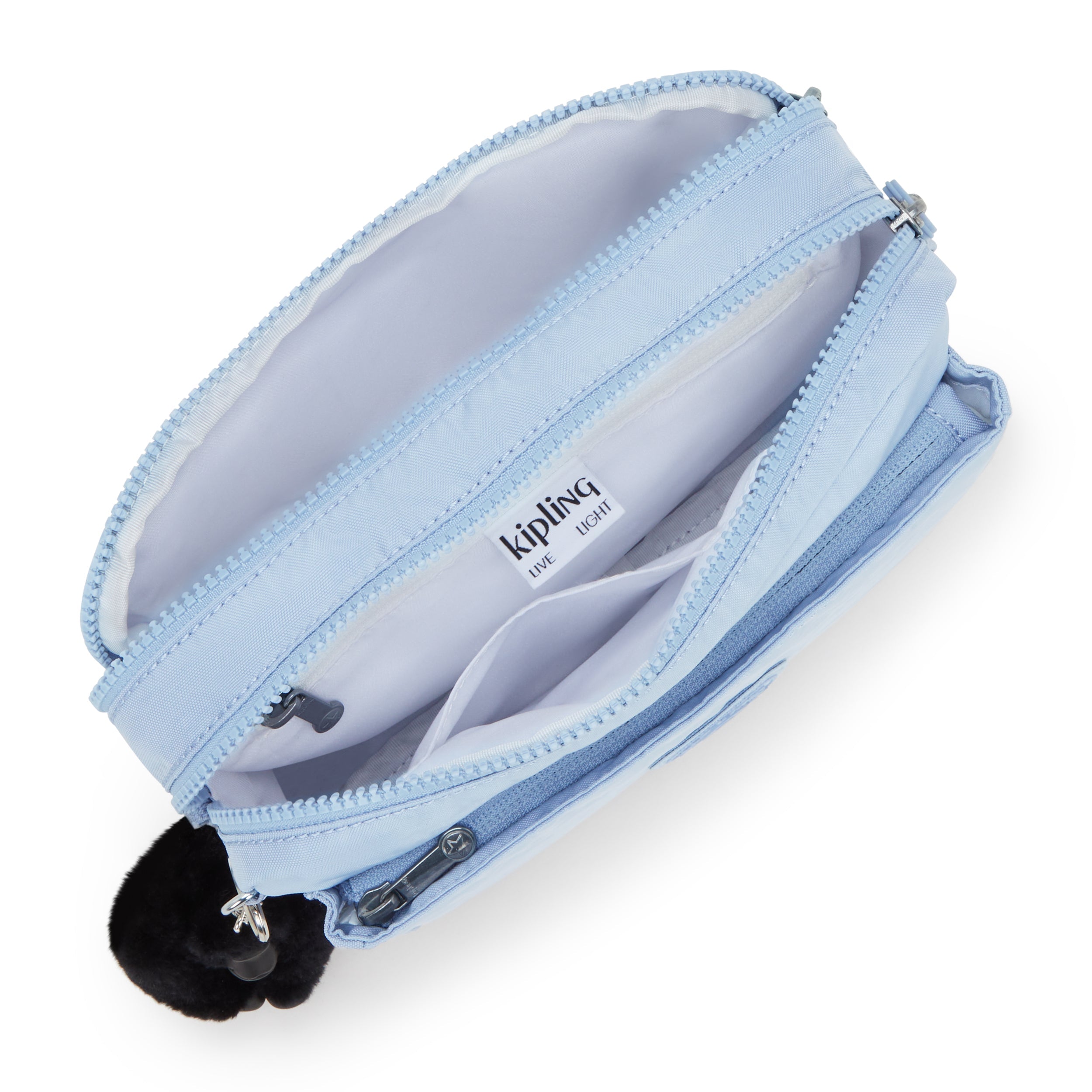 Kipling Abanu M Cloudy Sky Blue Crossbody Bag I7076-2DS