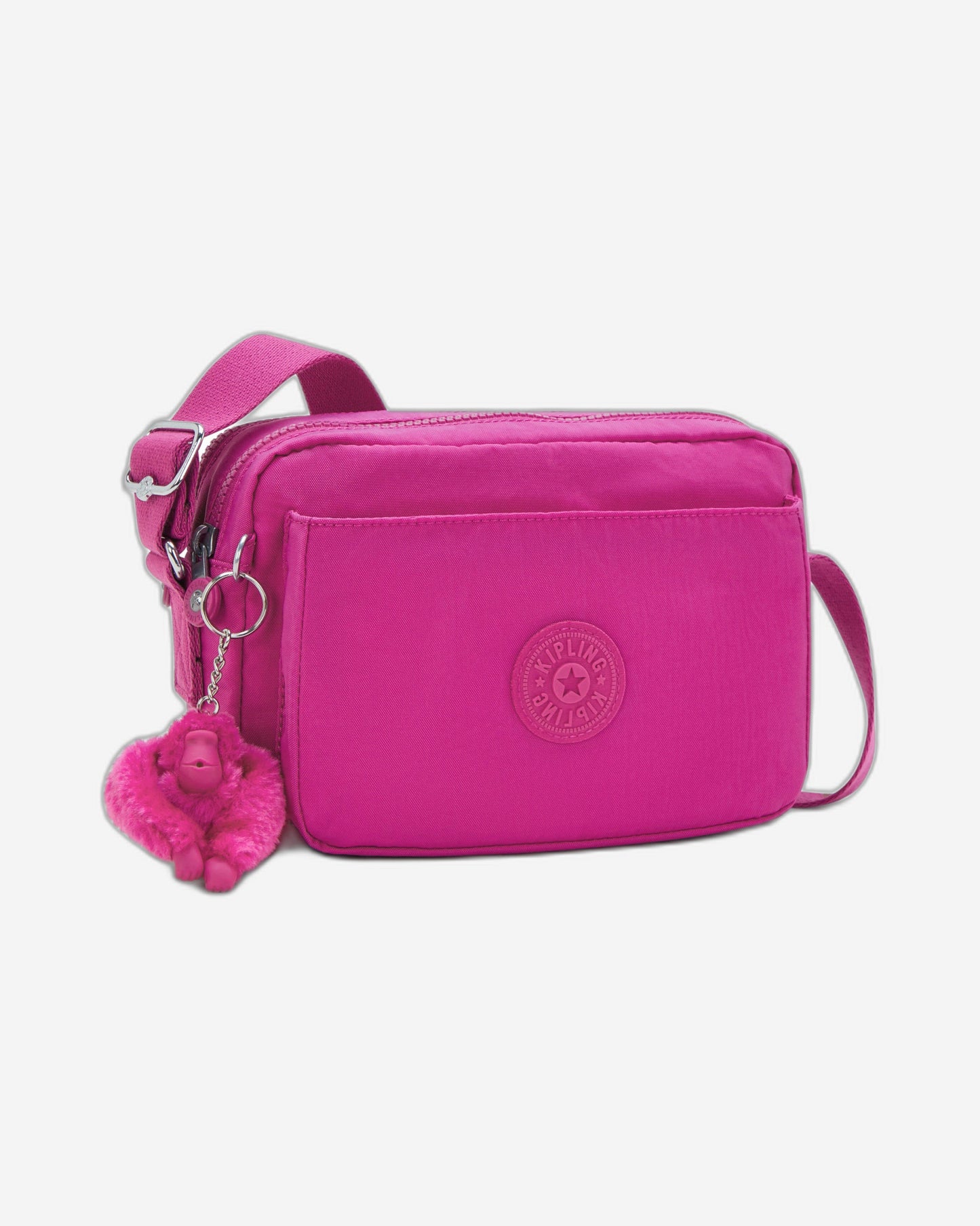 Kipling Abanu M Glowing Fuchsia Medium Crossbody I7076-3KU