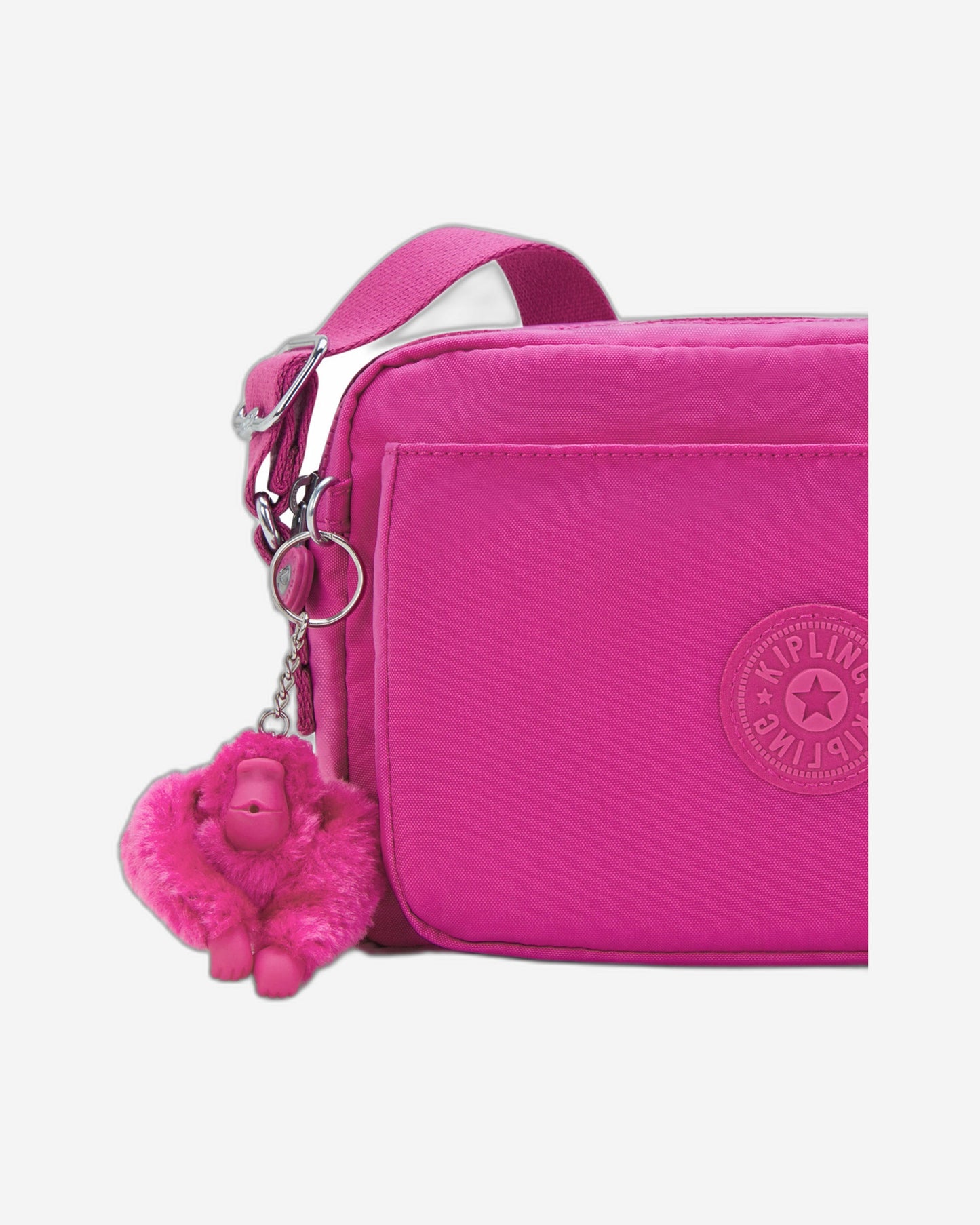 Kipling Abanu M Glowing Fuchsia Medium Crossbody I7076-3KU