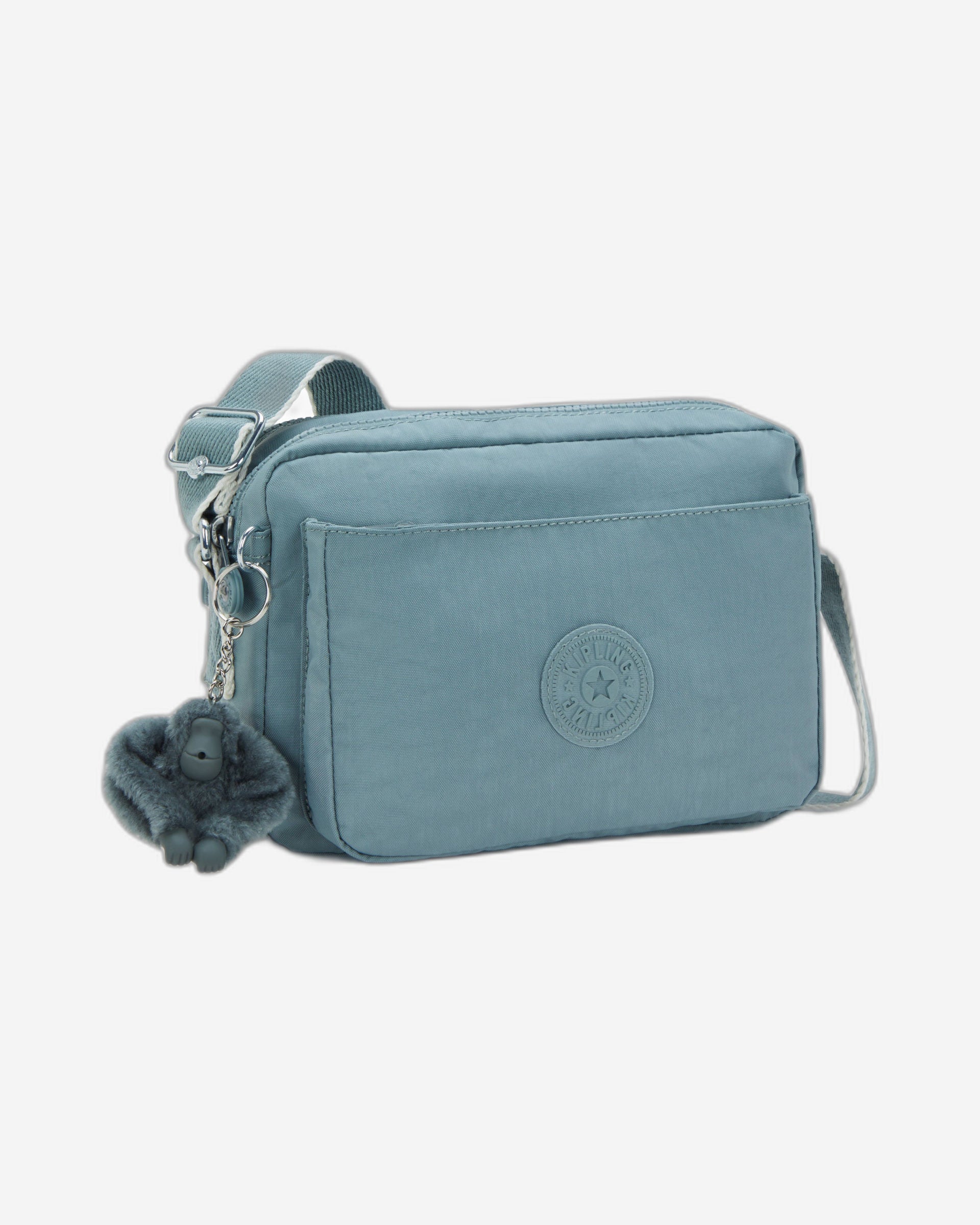 Buy Kipling Abanu M Relaxed Grey Medium Crossbody I7076-3NL Online