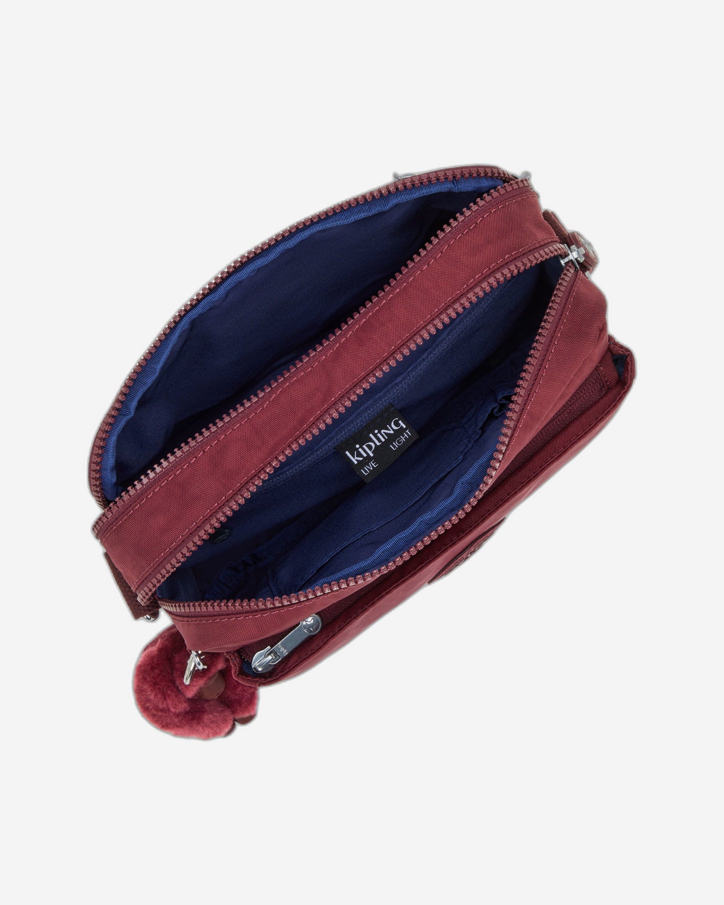 Kipling Abanu M Lounge Wine Medium crossbody I7076-5FW