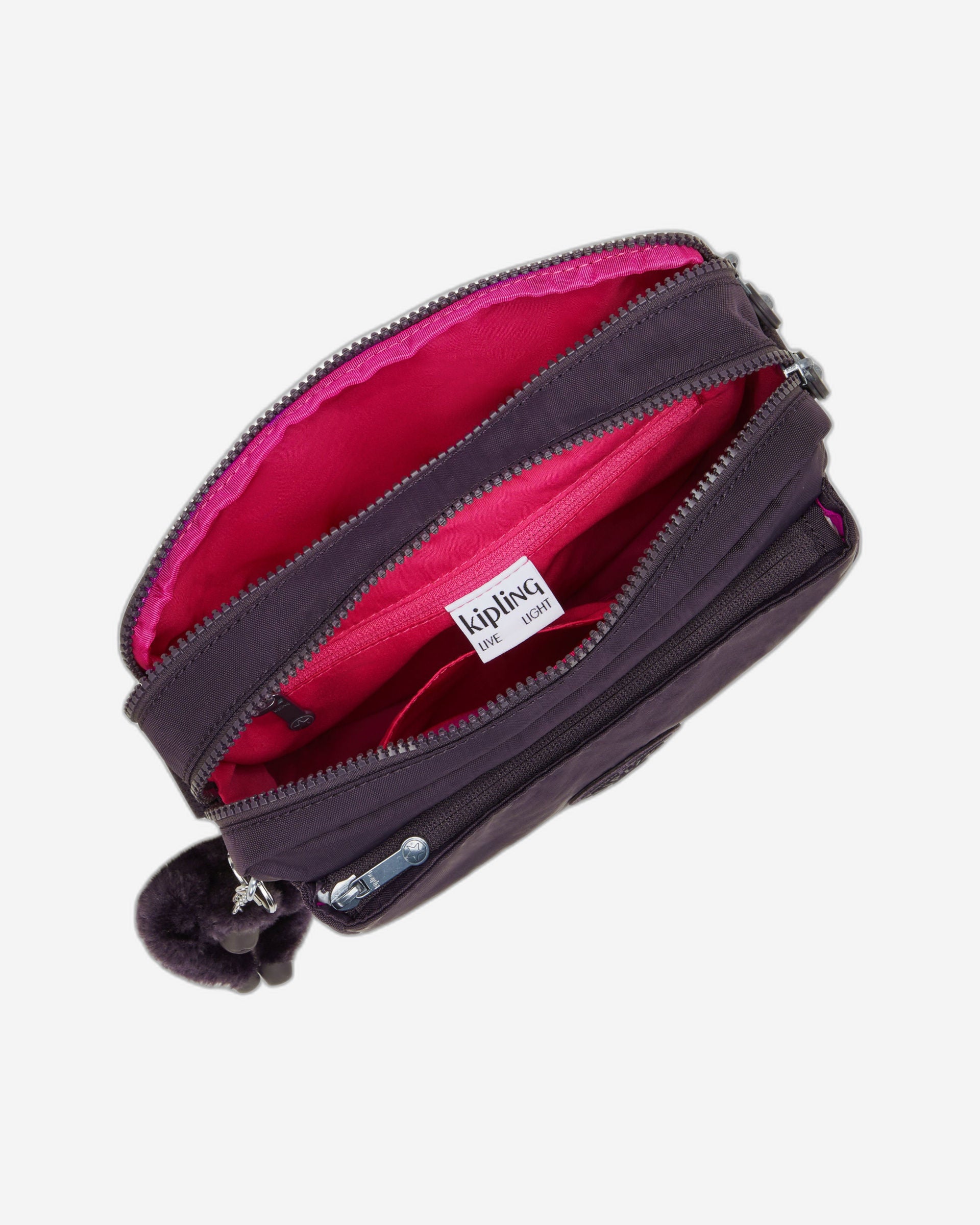 Kipling Abanu M Ultimate Plum Medium Crossbody I7076-67U