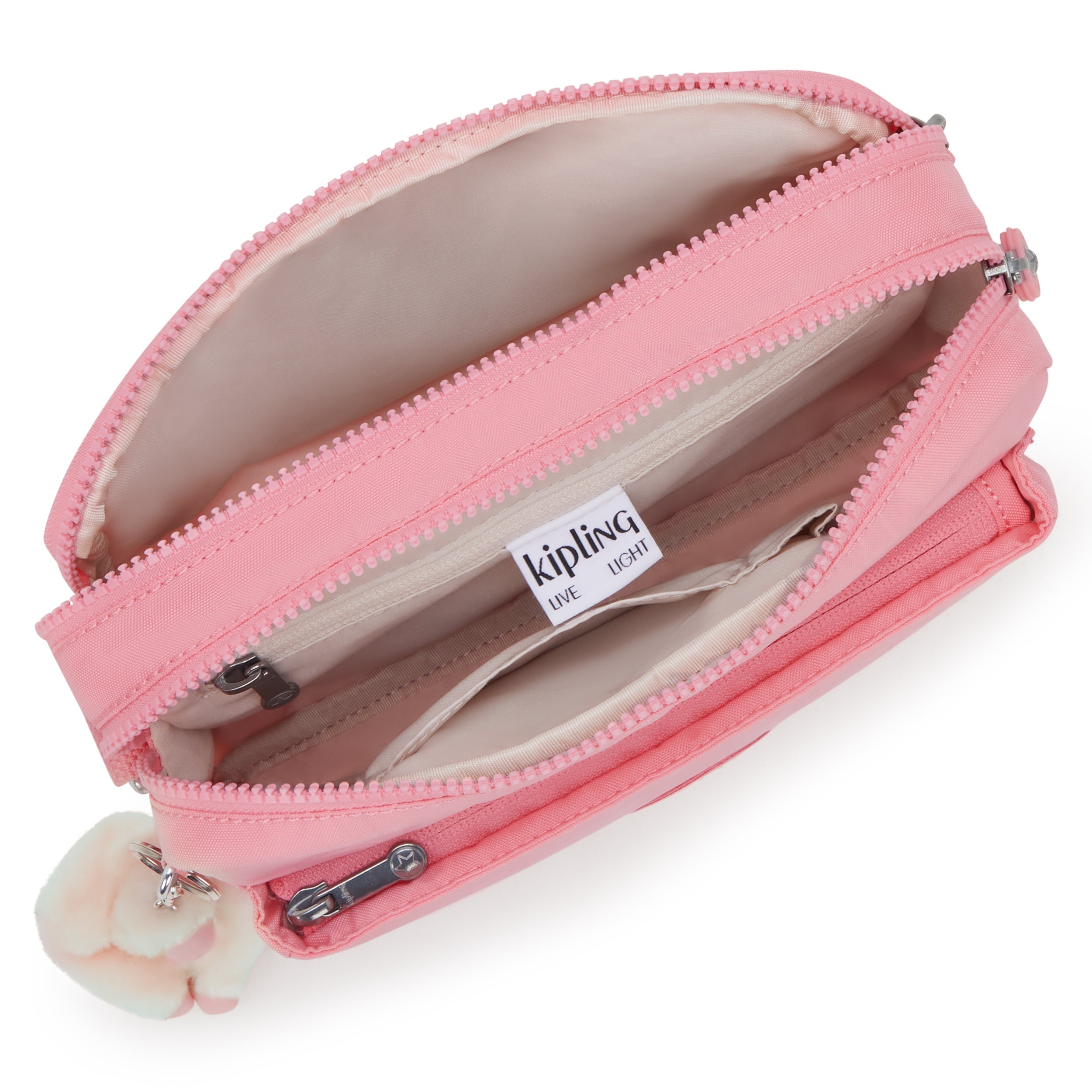 Kipling Abanu M Enjoyable Blush Medium Crossbody I7076-6LZ