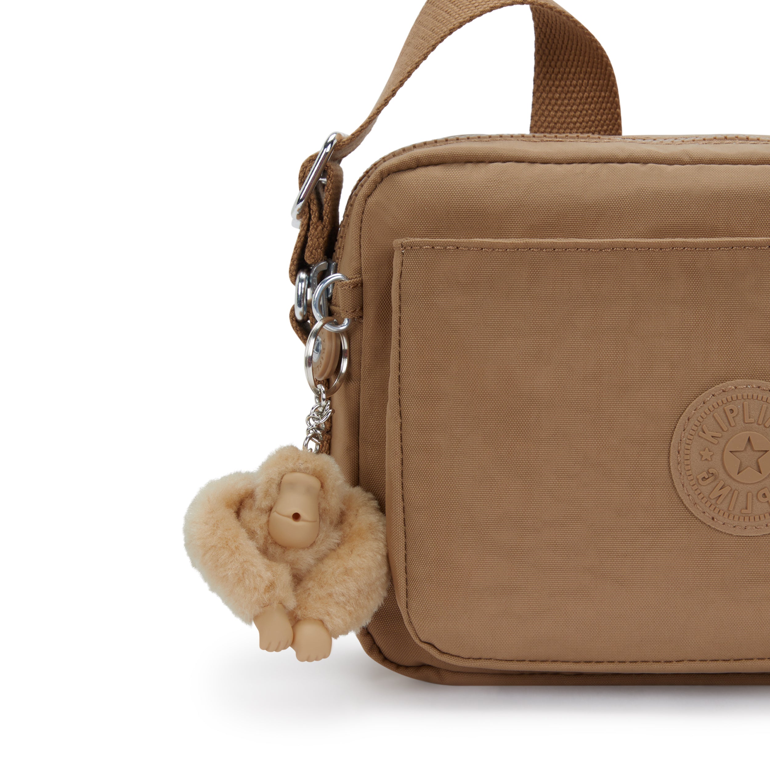 Kipling Abanu M Early Tan Medium crossbody I7076-7CN