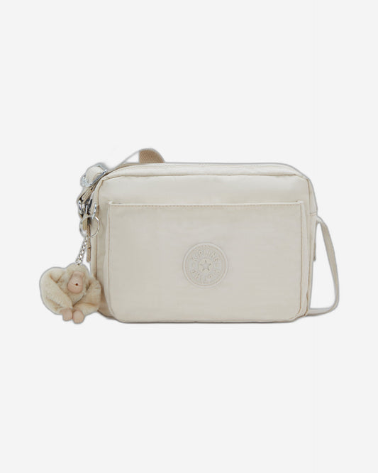 Kipling Abanu M Hideaway Beige Crossbody Bag I7076-7JR