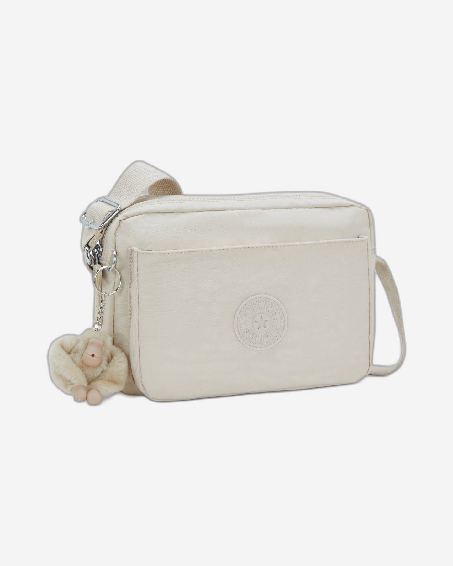Kipling Abanu M Hideaway Beige Medium Crossbody I7076-7JR