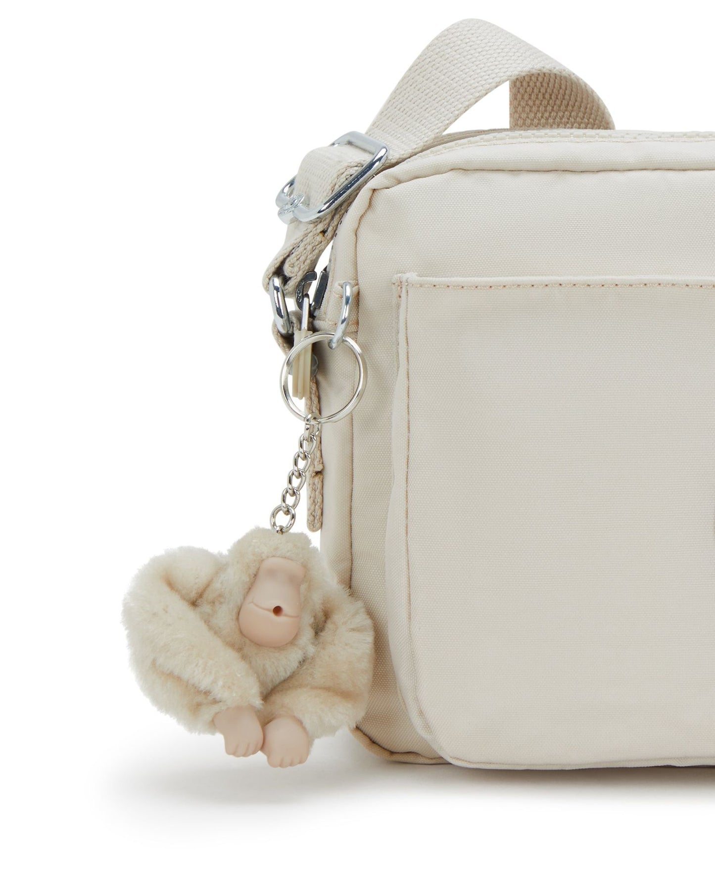 Kipling Abanu M Hideaway Beige Medium Crossbody I7076-7JR