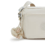 Kipling Abanu M Hideaway Beige Crossbody Bag I7076-7JR