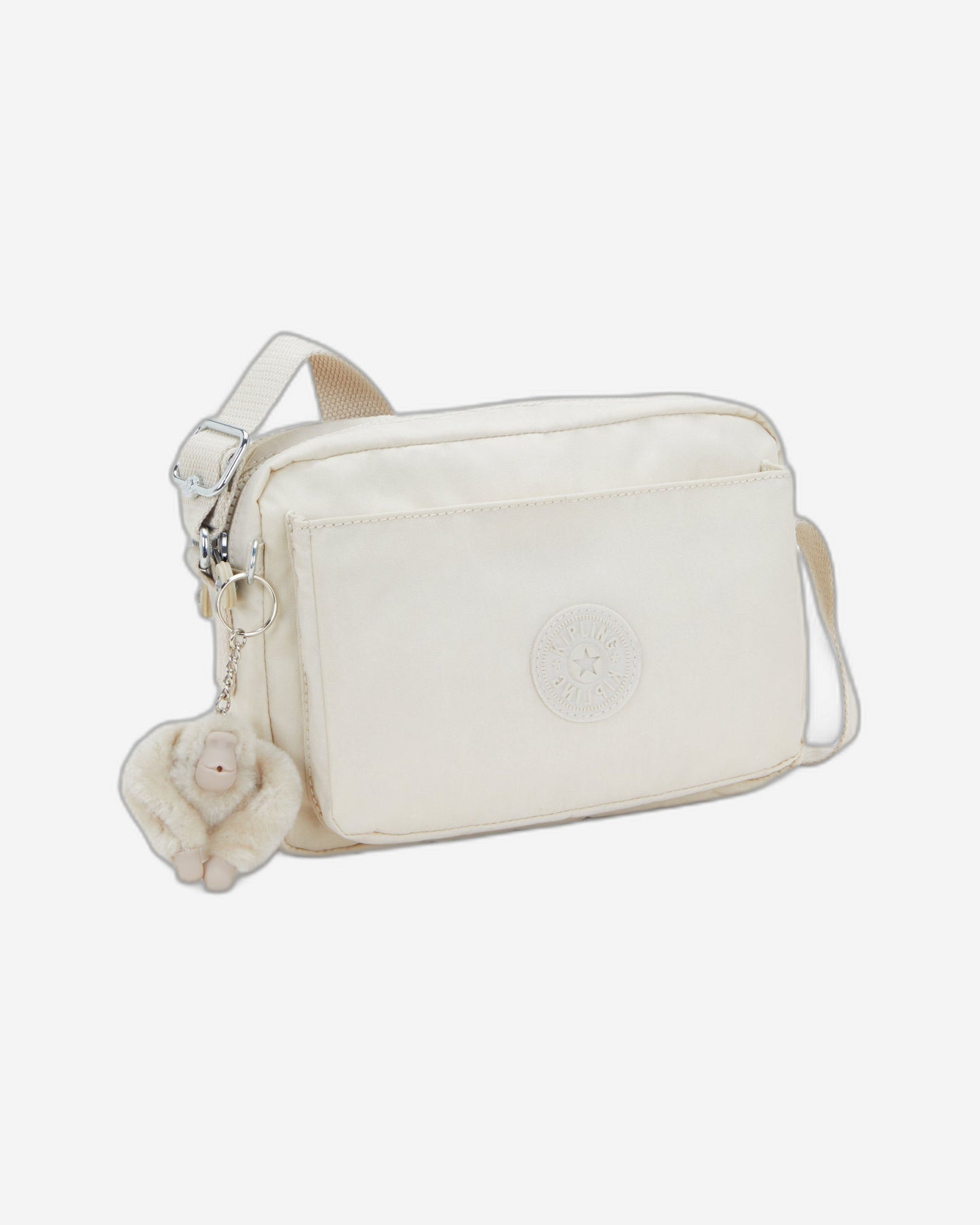 Kipling Abanu M Hideaway Beige Medium Crossbody I7076-7JR