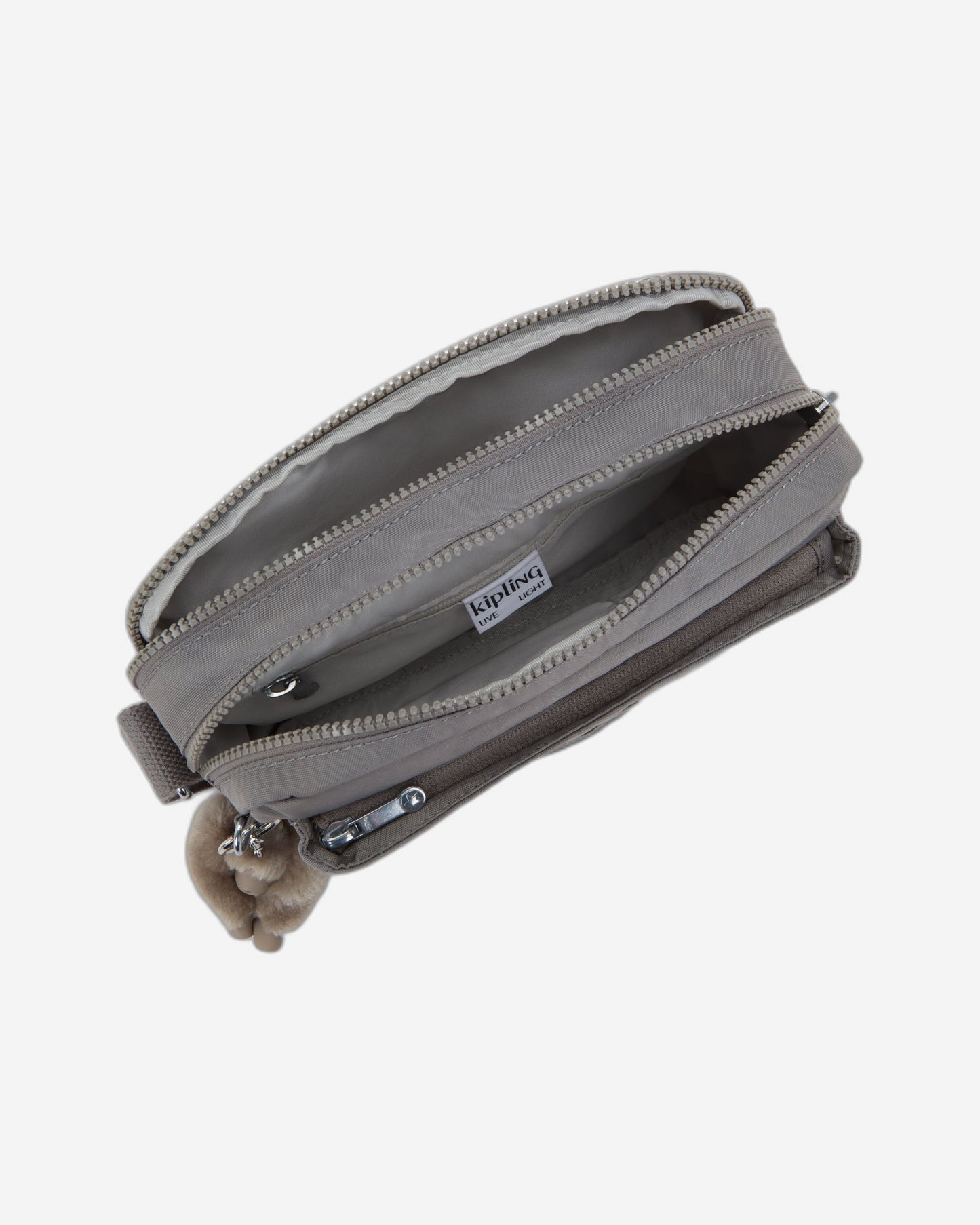 Kipling Abanu M Inviting Grey Medium crossbody I7076-8DH
