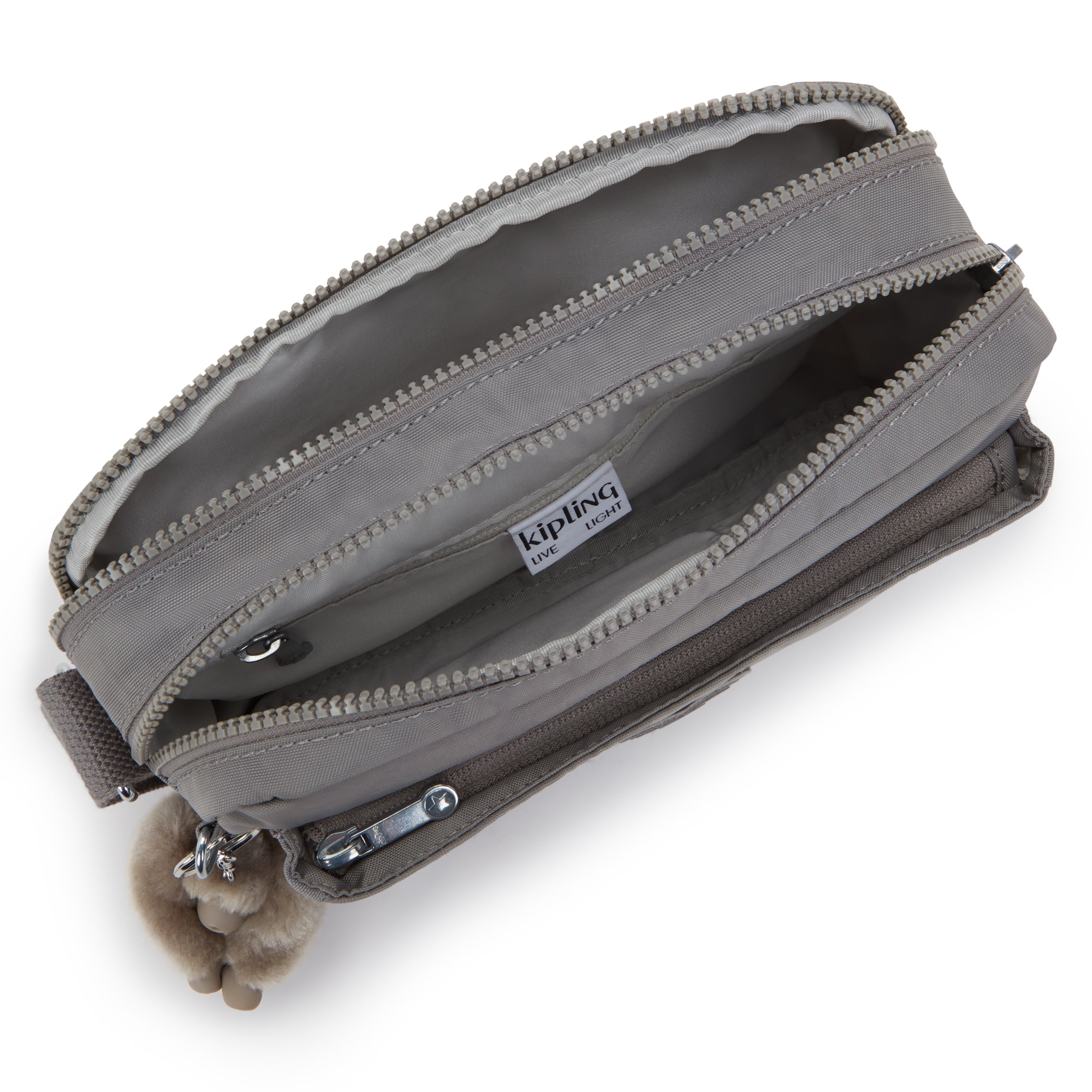 Kipling Abanu M Inviting Grey Medium crossbody I7076-8DH