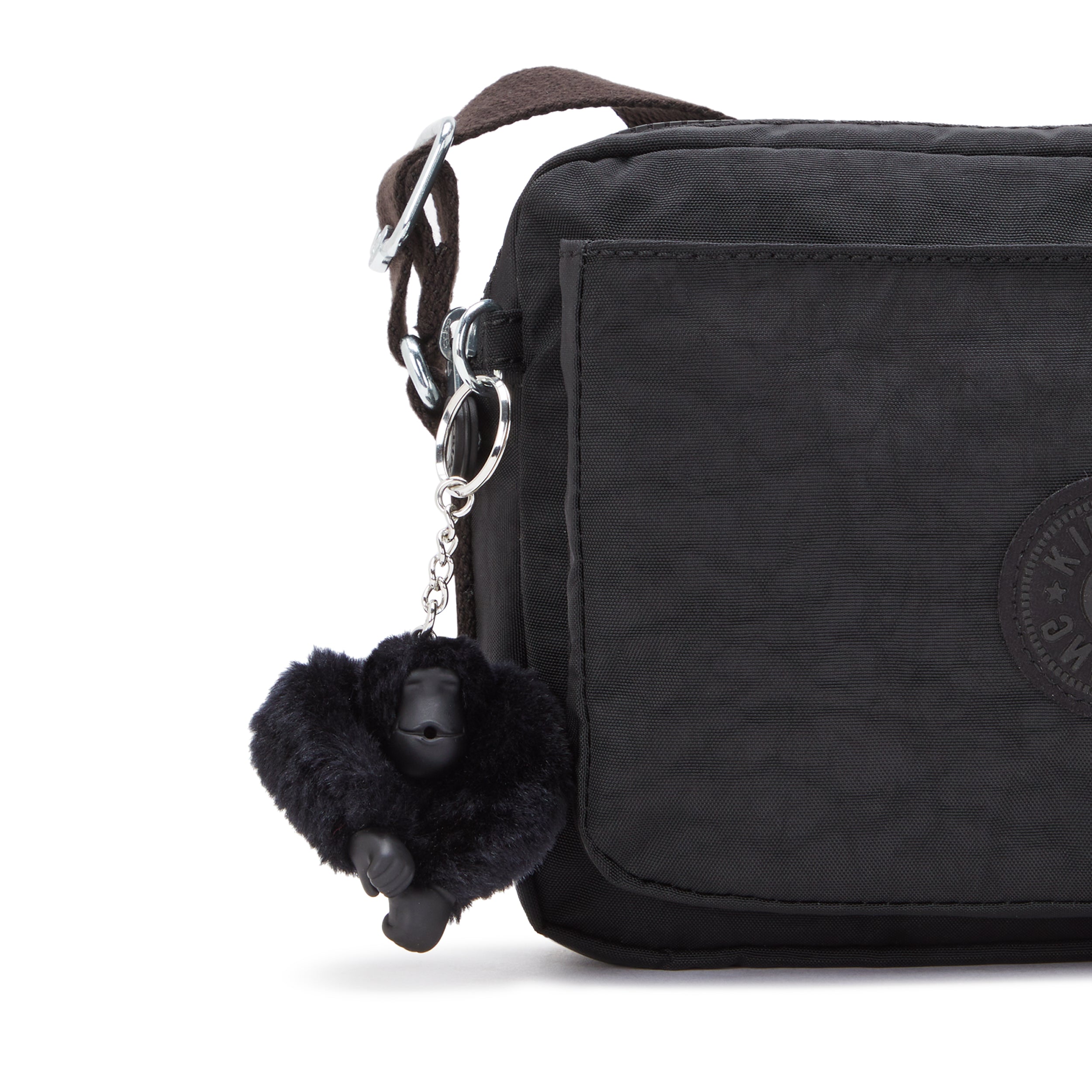 Kipling Abanu M Black Noir Medium Crossbody Bag C2I7076-P39