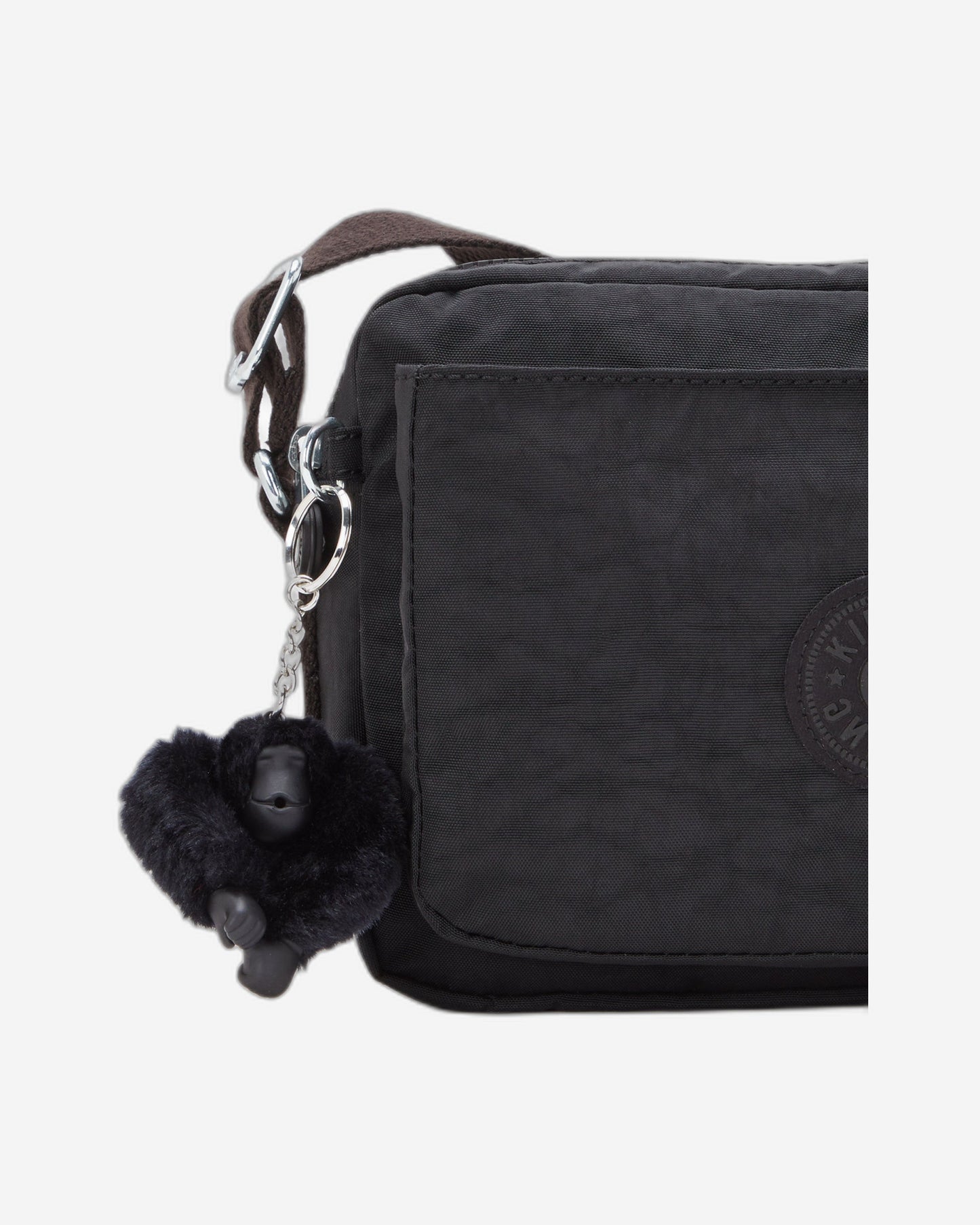 Kipling Abanu M Black Noir Medium Crossbody Bag C2I7076-P39