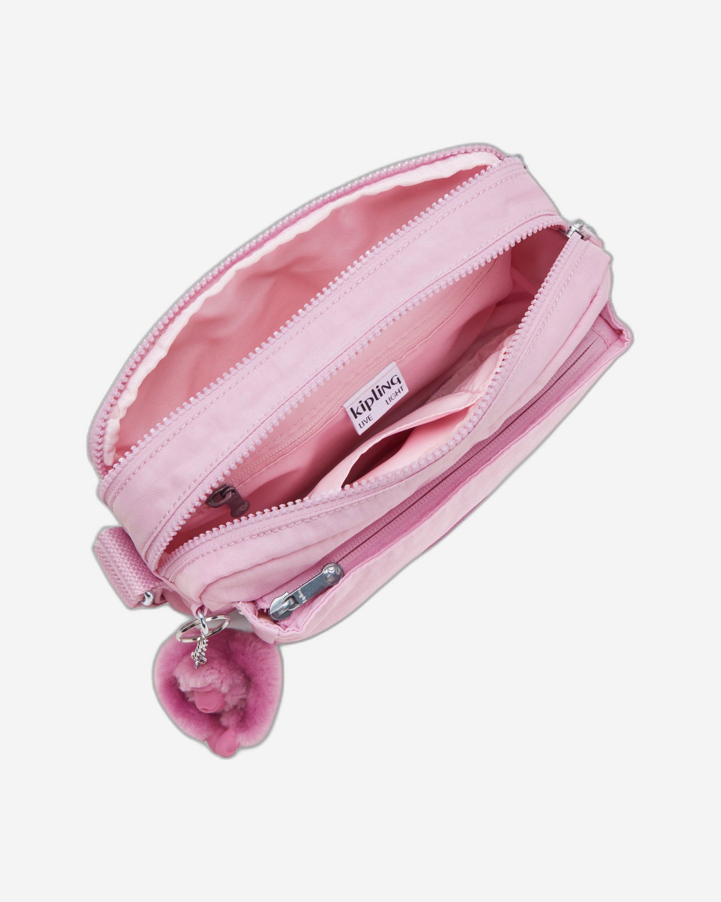 Kipling Abanu M Blooming Pink Medium Crossbody Bag C2I7076-R2C