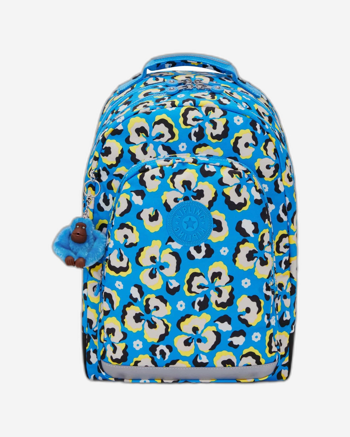 Kipling Class Room Leopard Floral Large Backpack C2I7090-P2A