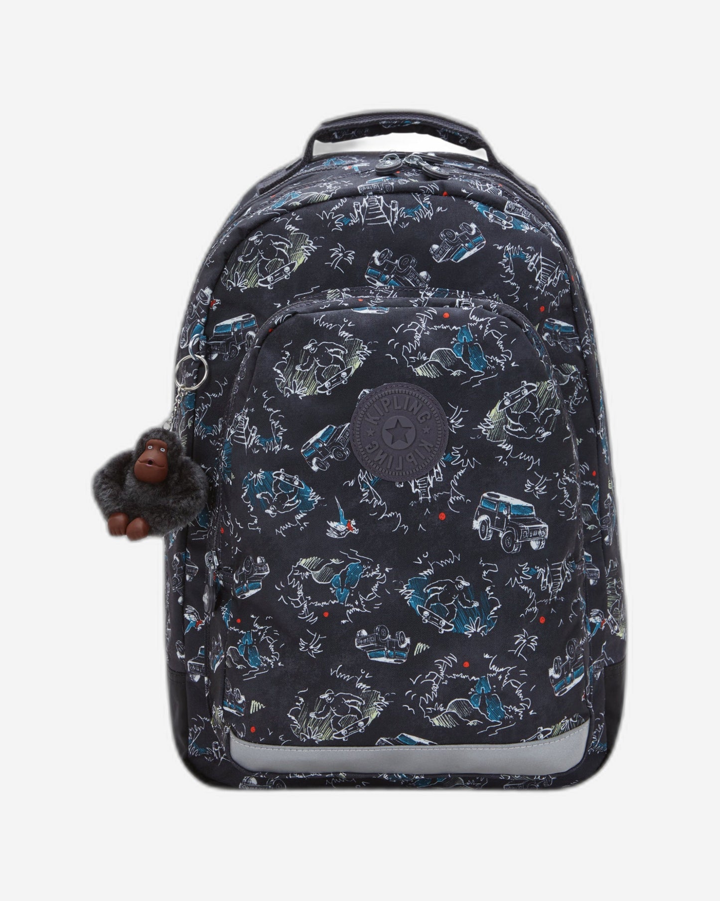 Kipling Class Room Jungle Fun Race Large Backpack C2I7090-TJ3