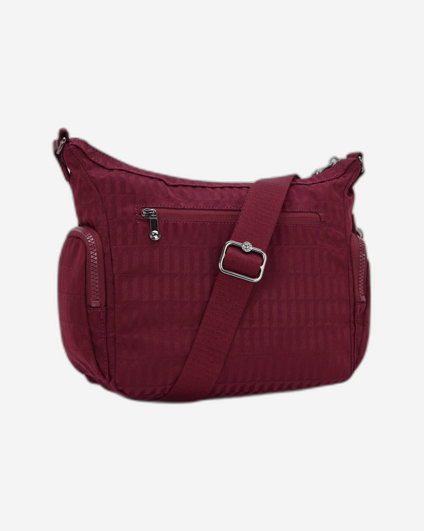 Kipling Gabb S Maroon Tile Jq Medium crossbody I7101-9HX