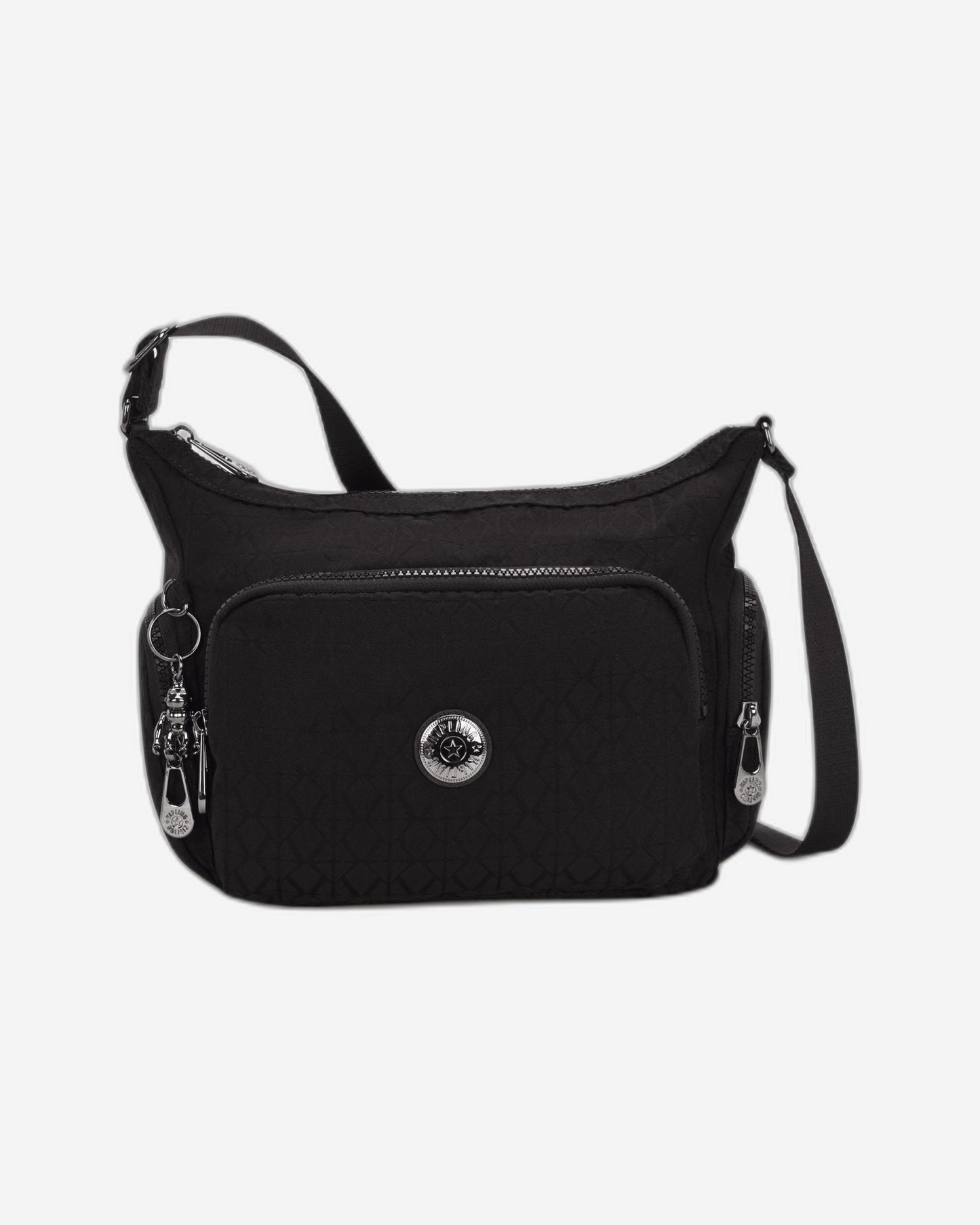 Kipling Gabb S Black Sign Jq Medium Crossbody I7101-Y12