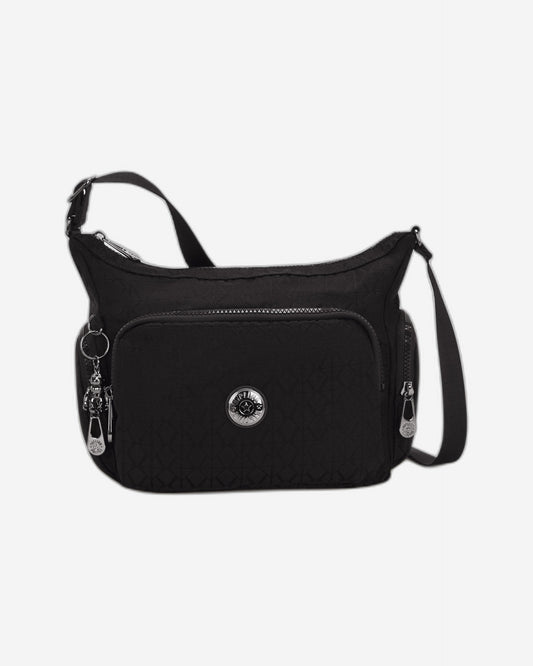 Kipling Gabb S Black Sign Jq Medium Crossbody I7101-Y12