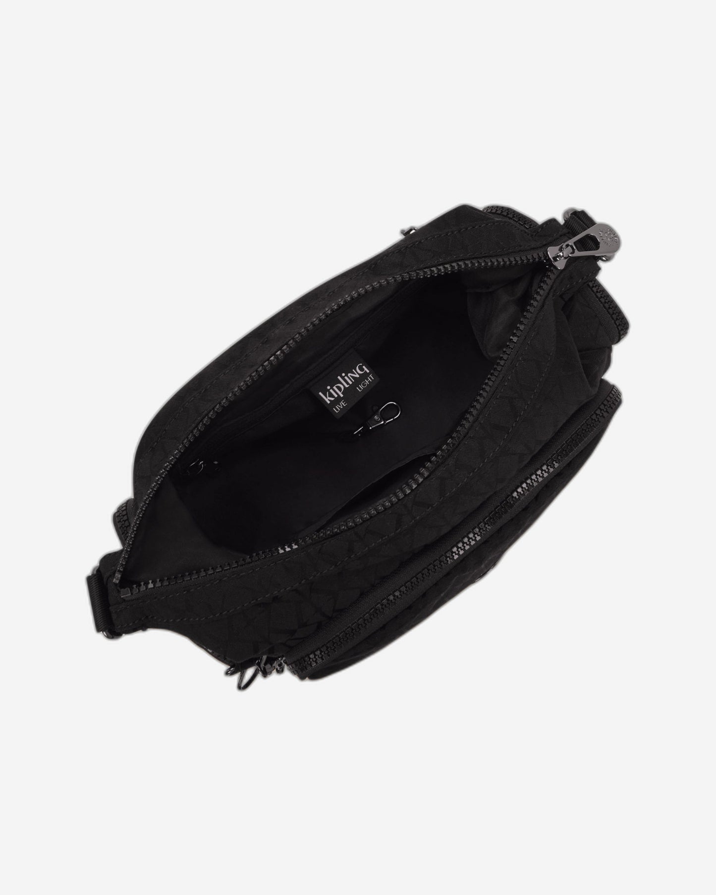 Kipling Gabb S Black Sign Jq Medium Crossbody I7101-Y12