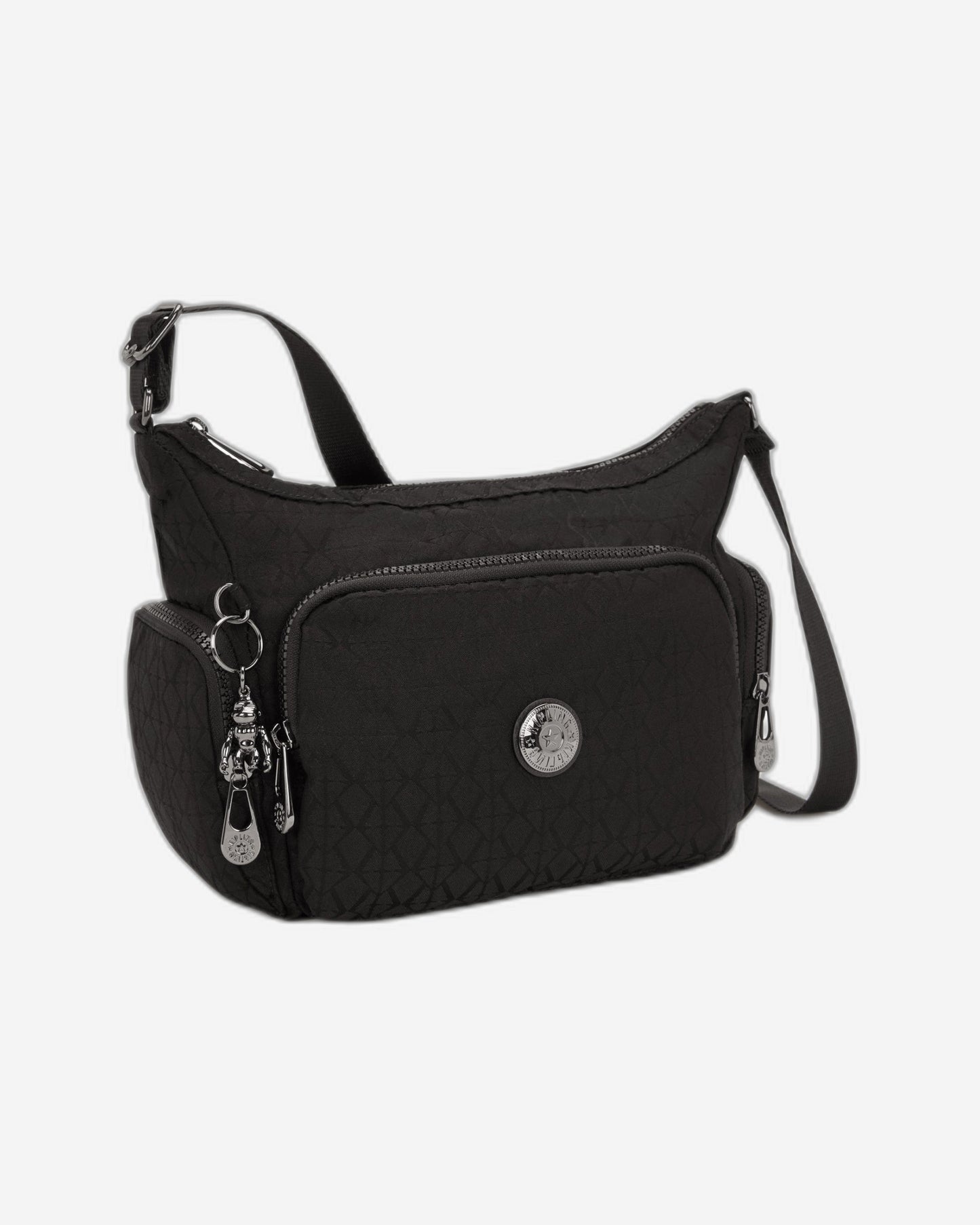 Kipling Gabb S Black Sign Jq Medium Crossbody I7101-Y12