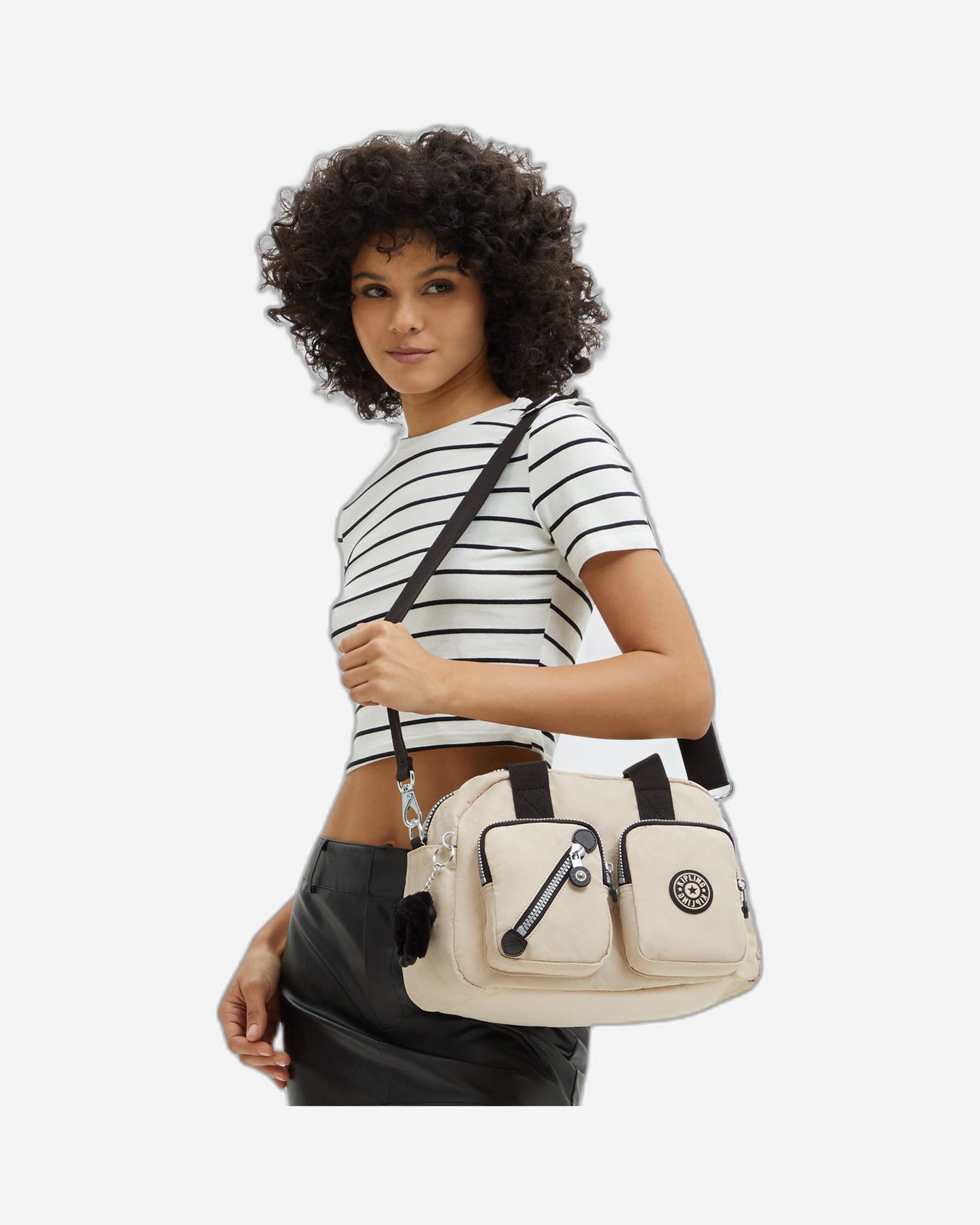 Kipling Defea Heritage Back To Beige H Medium Shoulderbag I7117-3RY