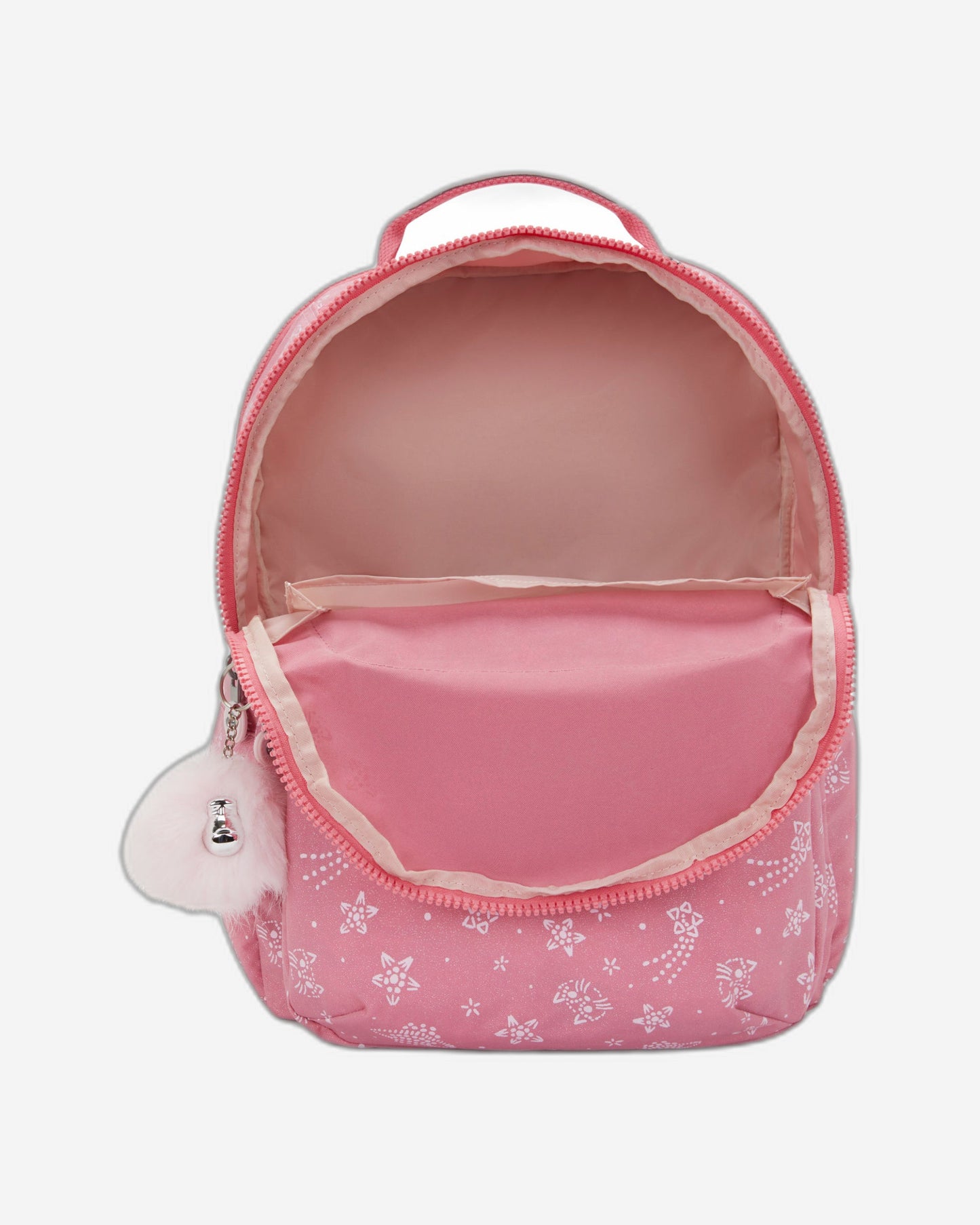 KIPLING Seoul Lap Glitter Cats Large backpack (with laptop compartment) I7135-5FR