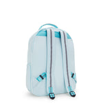 Kipling Seoul Lap Blue Sky Metallic Backpack I7135-5MB