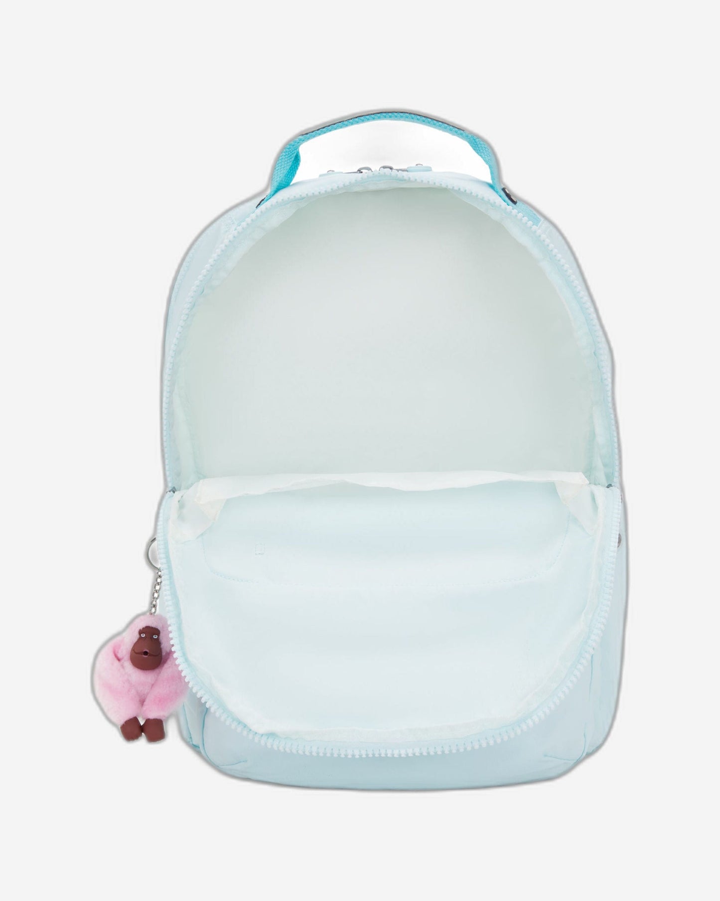 Kipling Seoul Lap Blue Sky Metallic Large Backpack (with Laptop Compartment) I7135-5MB