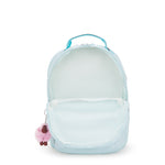 Kipling Seoul Lap Blue Sky Metallic Backpack I7135-5MB