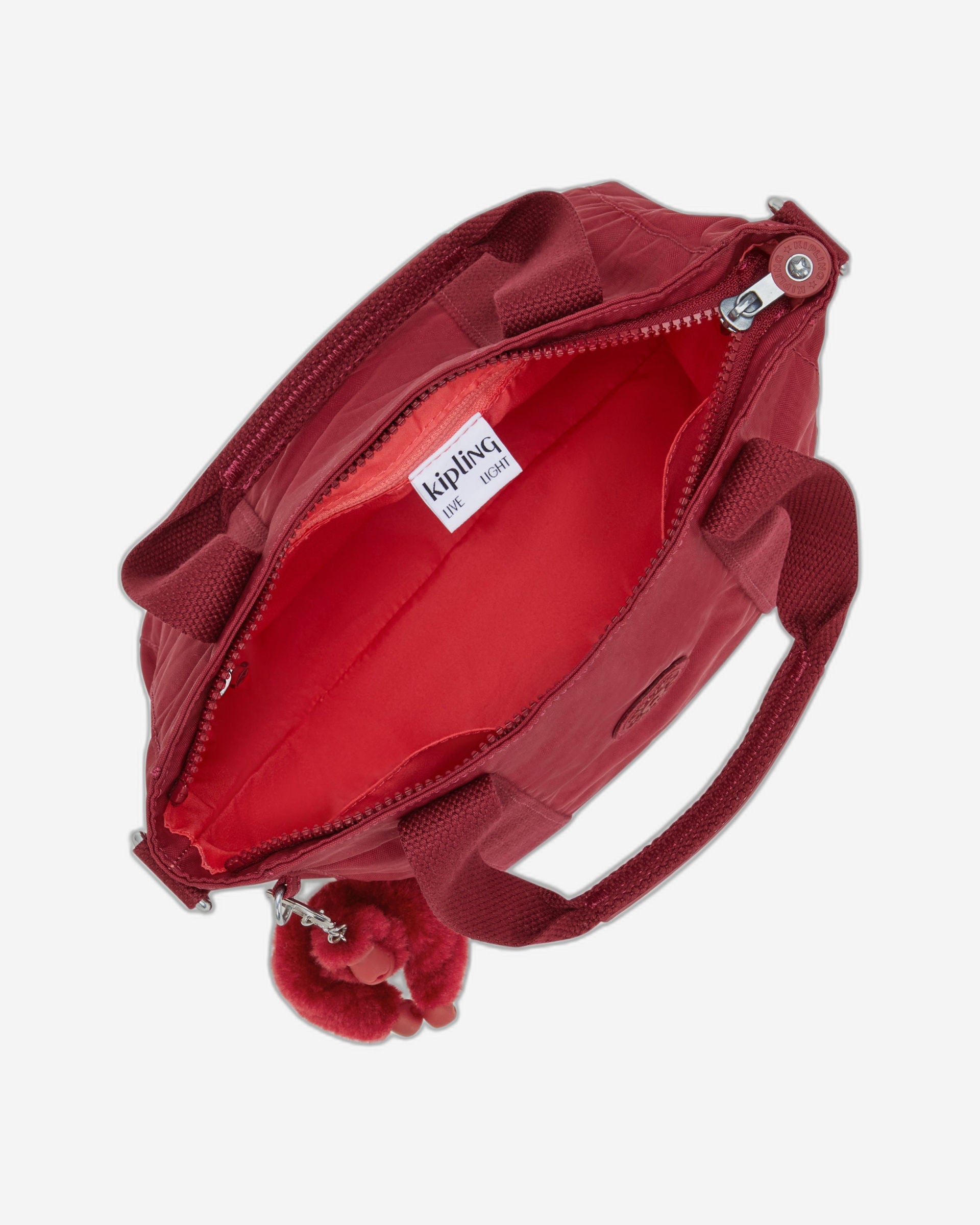 Kipling Asseni Mini Funky Red Tote Bag I7149-4SS