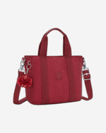 Kipling Asseni Mini Funky Red Tote Bag I7149-4SS