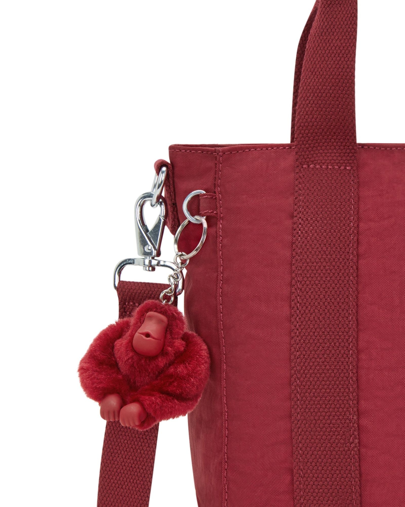 Kipling Asseni Mini Funky Red Tote Bag I7149-4SS