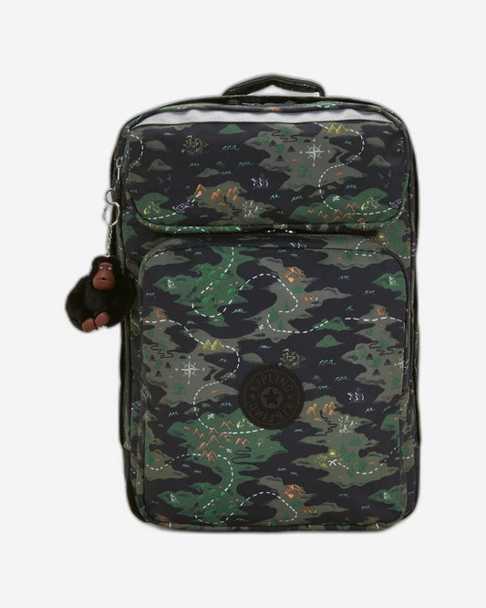 KIPLING Scotty Camo Treasure large backpack I7151-3PB