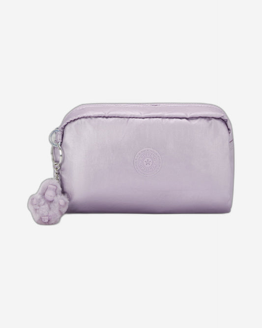 KIPLING Gleam Lilac Moon Met Medium pouch I7192-4HT