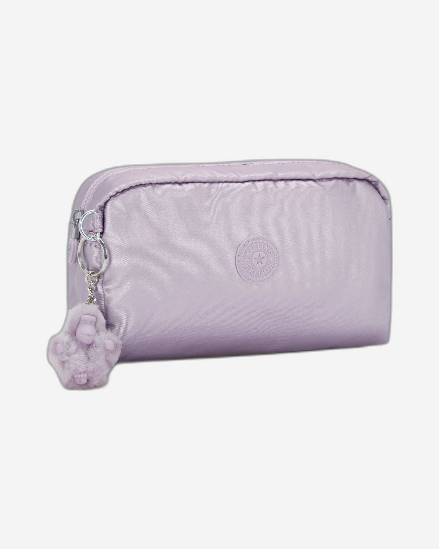 KIPLING Gleam Lilac Moon Met Medium pouch I7192-4HT