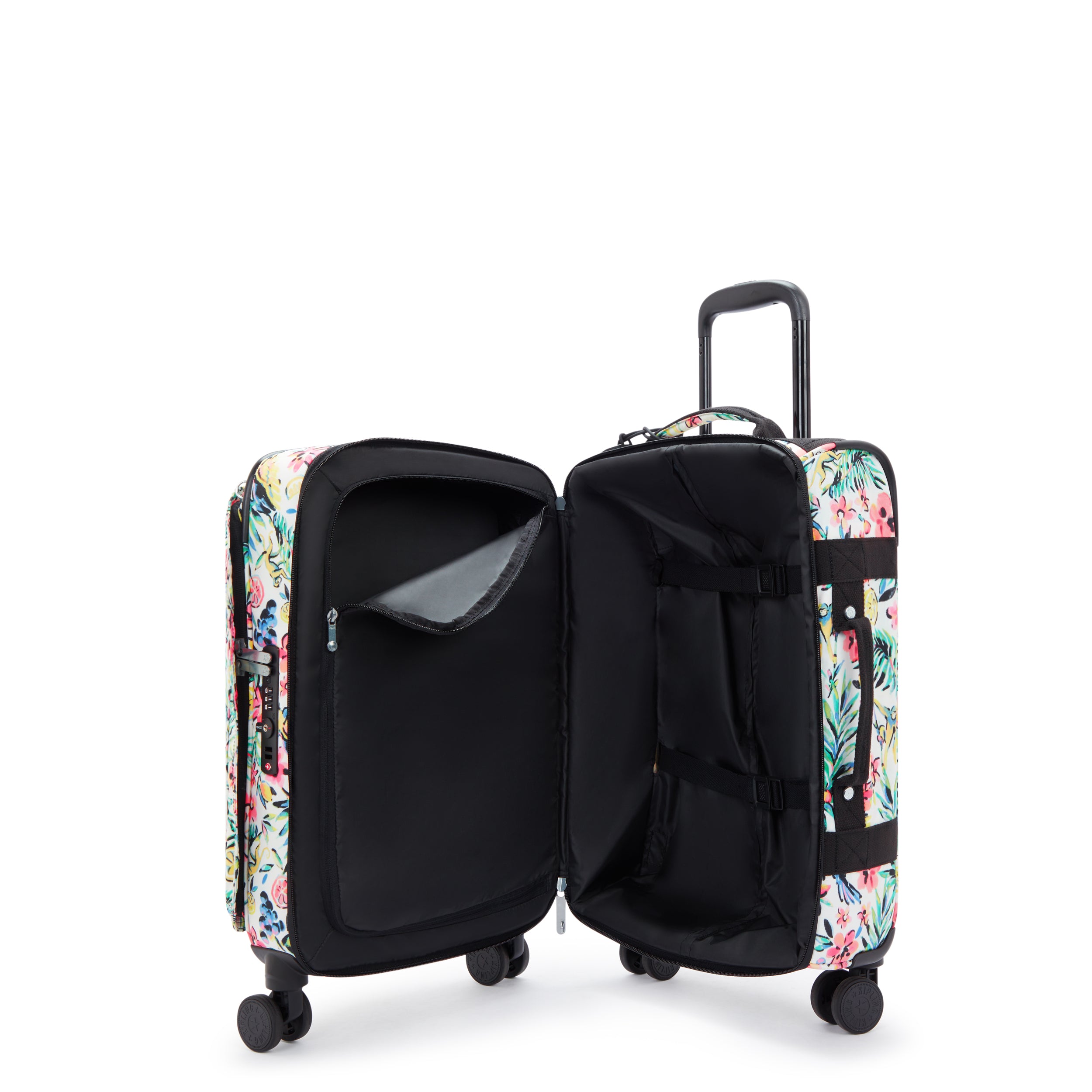 Kipling Spontaneous S Cocktail Floral Small Wheeled Luggage I7211-5DZ