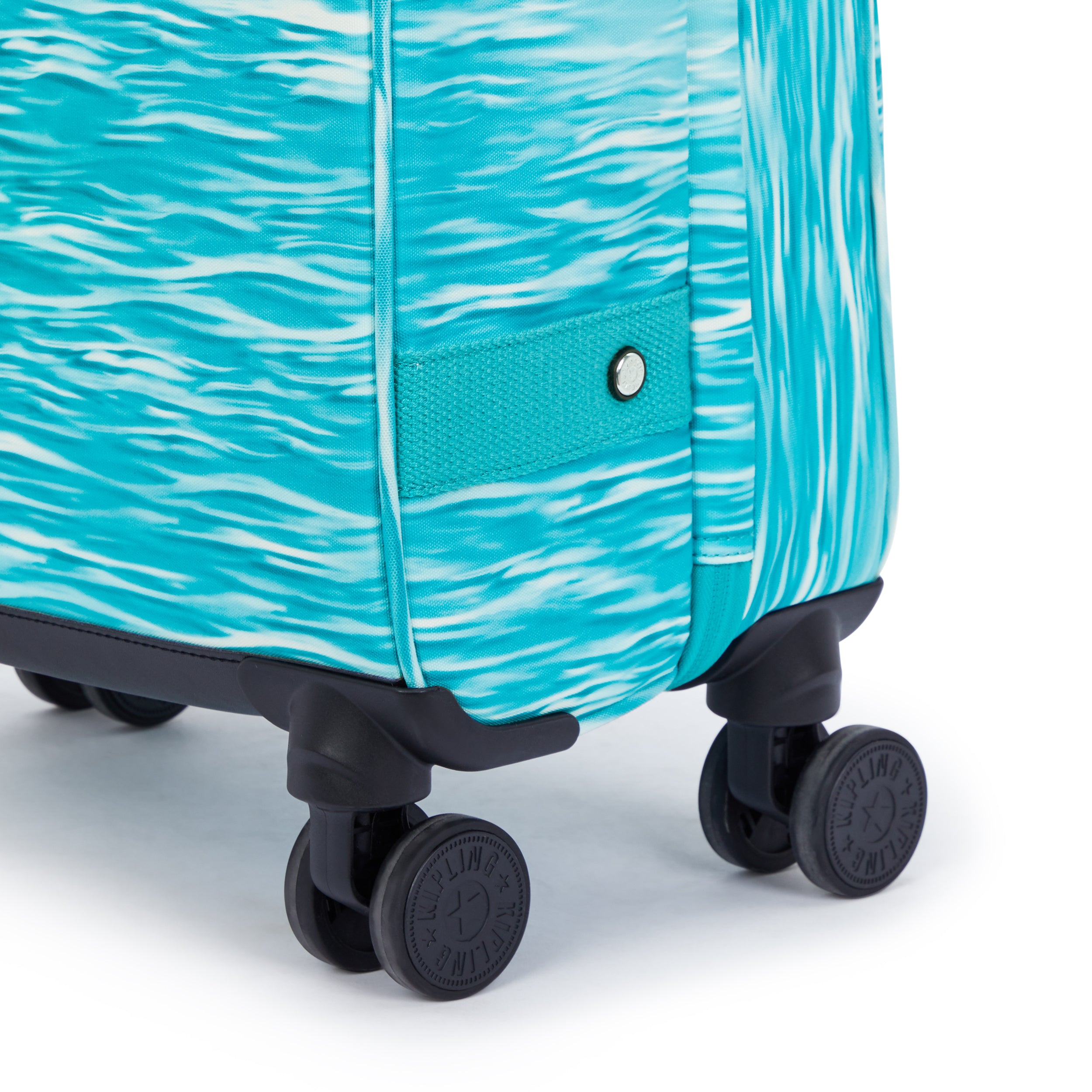 Kipling-Spontaneous S-Small Cabin Size Wheeled Luggage-Aqua Pool-I7211-5Mf