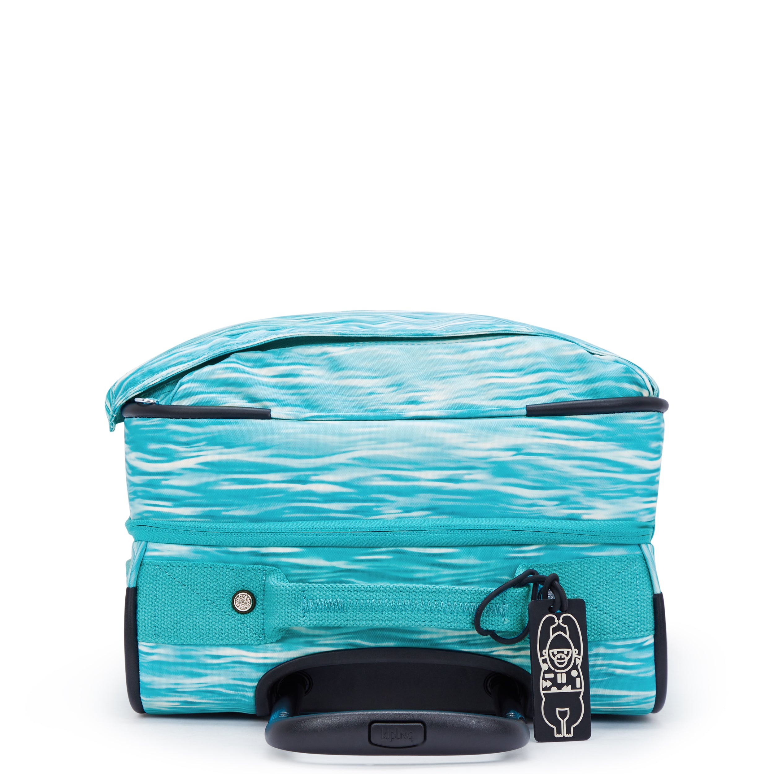 Kipling-Spontaneous S-Small Cabin Size Wheeled Luggage-Aqua Pool-I7211-5Mf